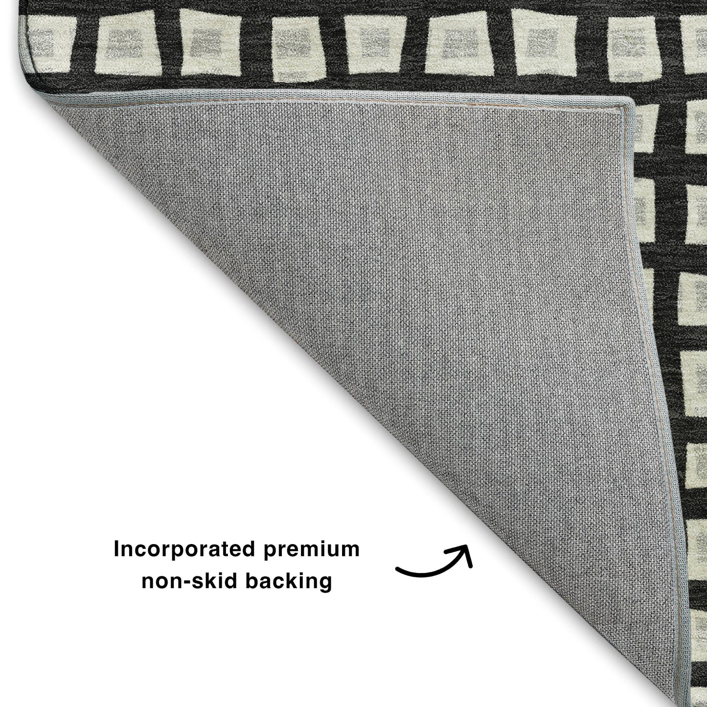 Machine Made The Reserve TR4 Black - Dalyn Rugs