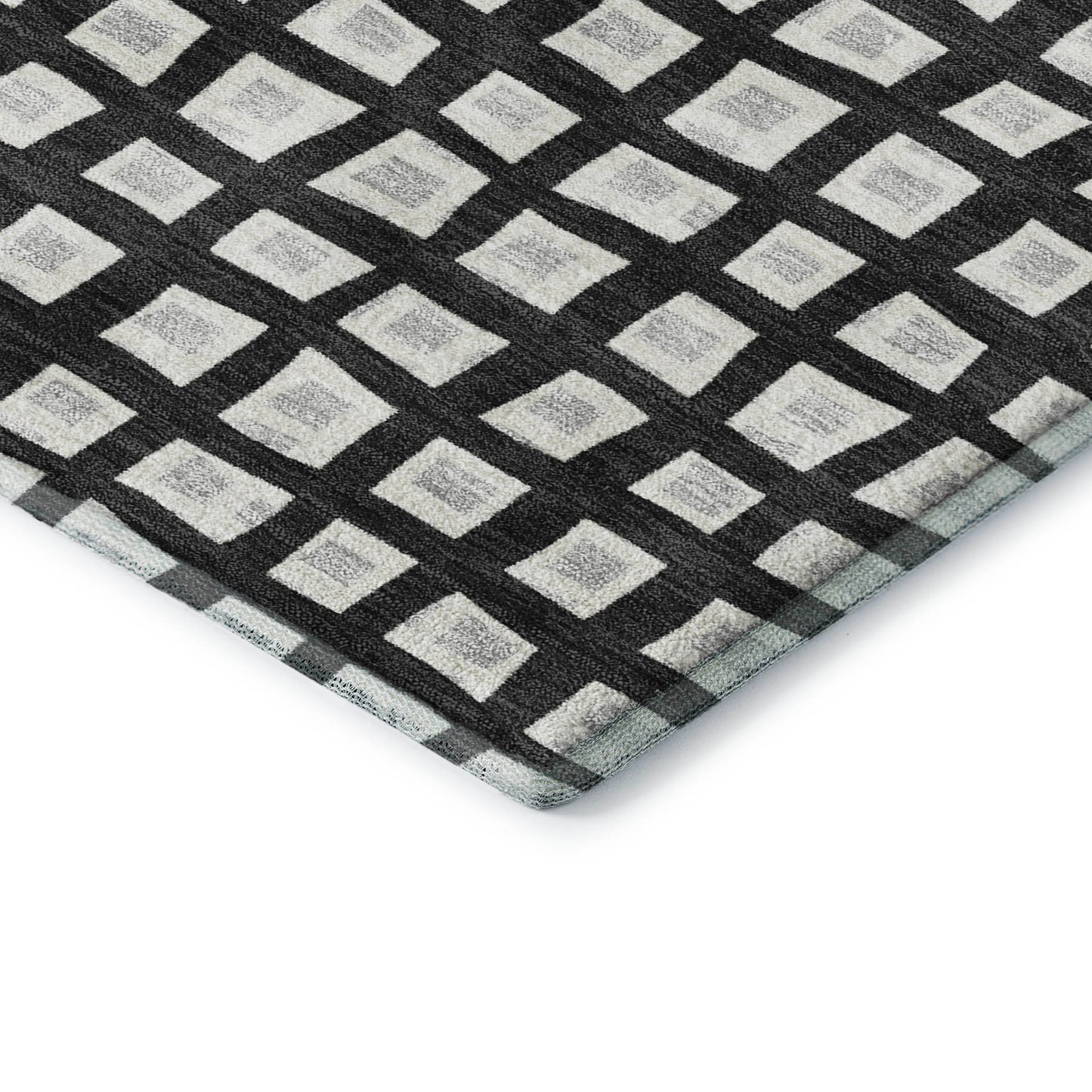 Machine Made The Reserve TR4 Black - Dalyn Rugs