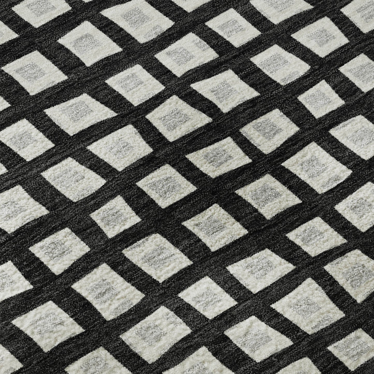 Machine Made The Reserve TR4 Black - Dalyn Rugs