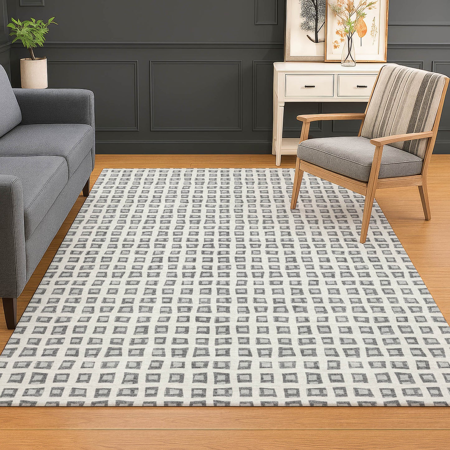 Machine Made The Reserve TR4 Gray - Dalyn Rugs
