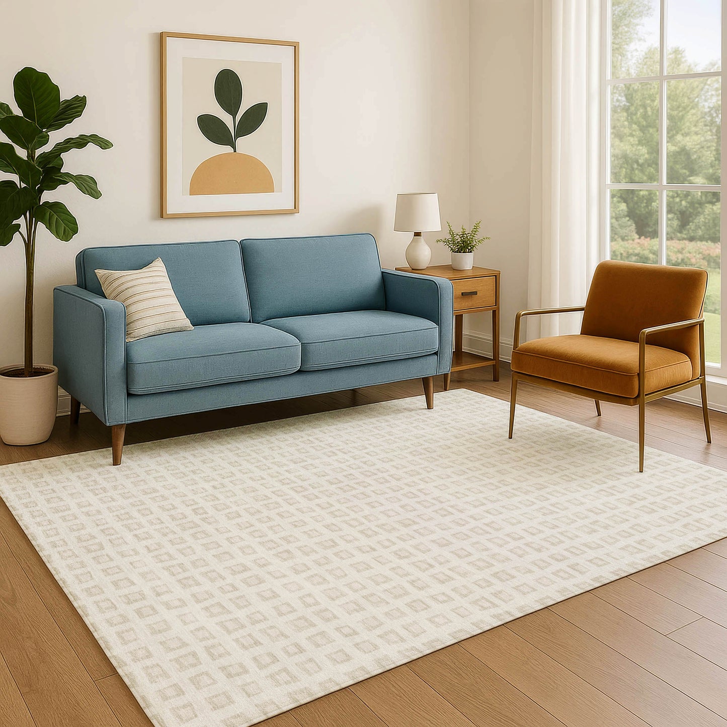 Machine Made The Reserve TR4 Ivory - Dalyn Rugs