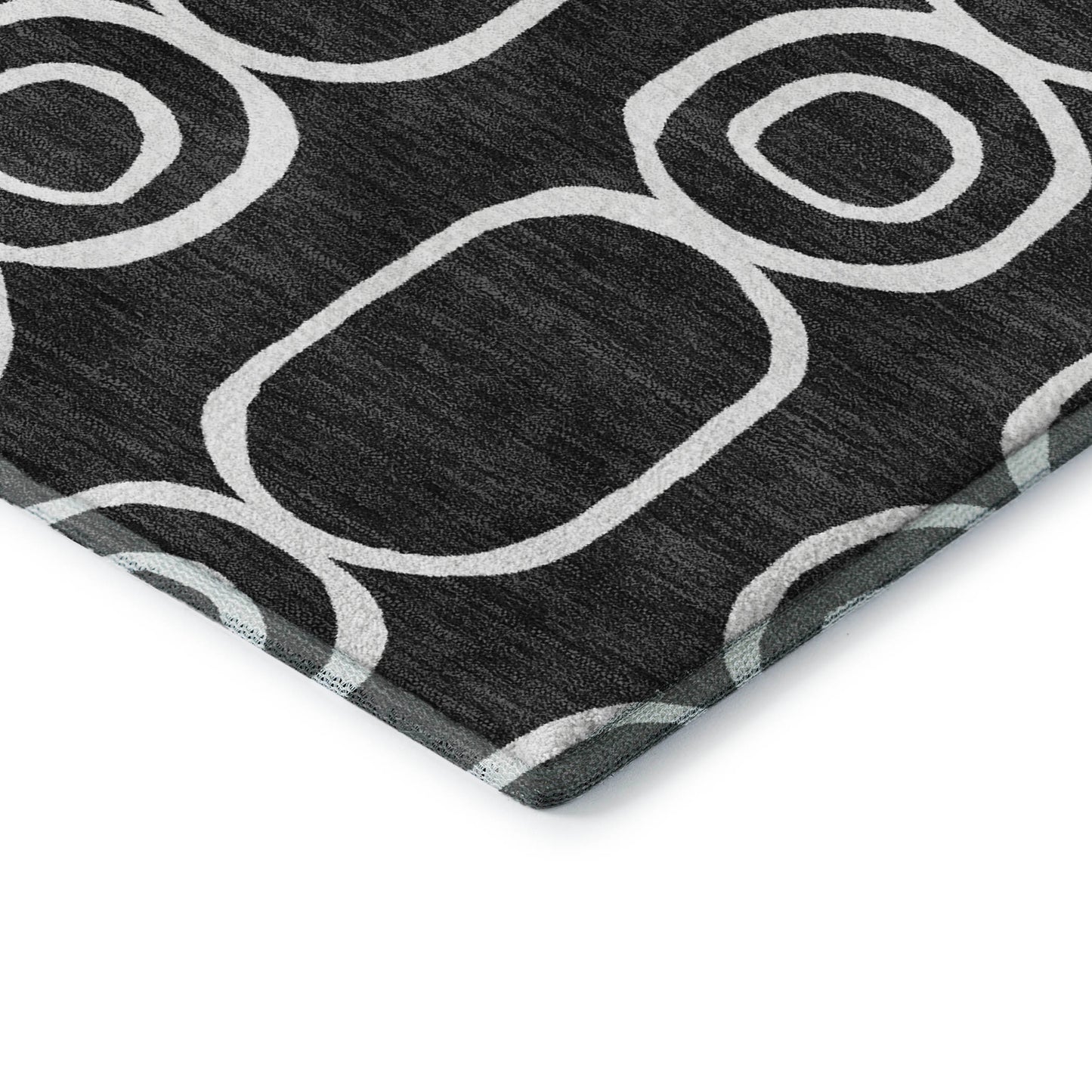 Machine Made The Reserve TR6 Black - Dalyn Rugs
