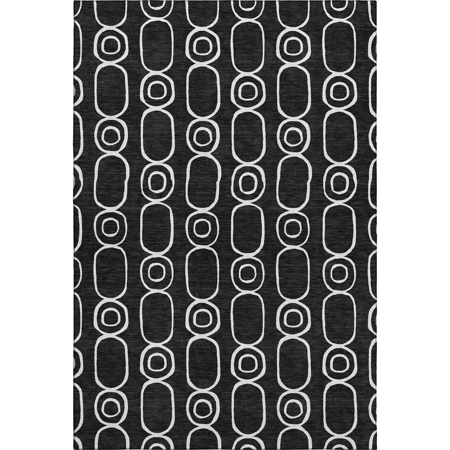Machine Made The Reserve TR6 Black - Dalyn Rugs