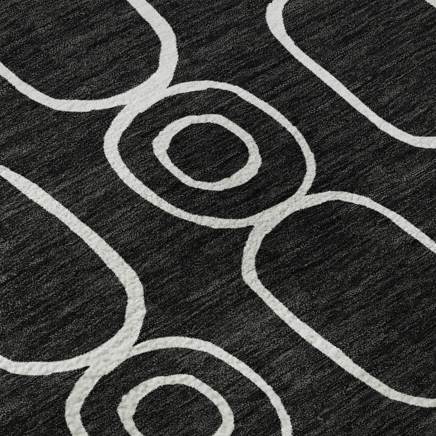 Machine Made The Reserve TR6 Black - Dalyn Rugs