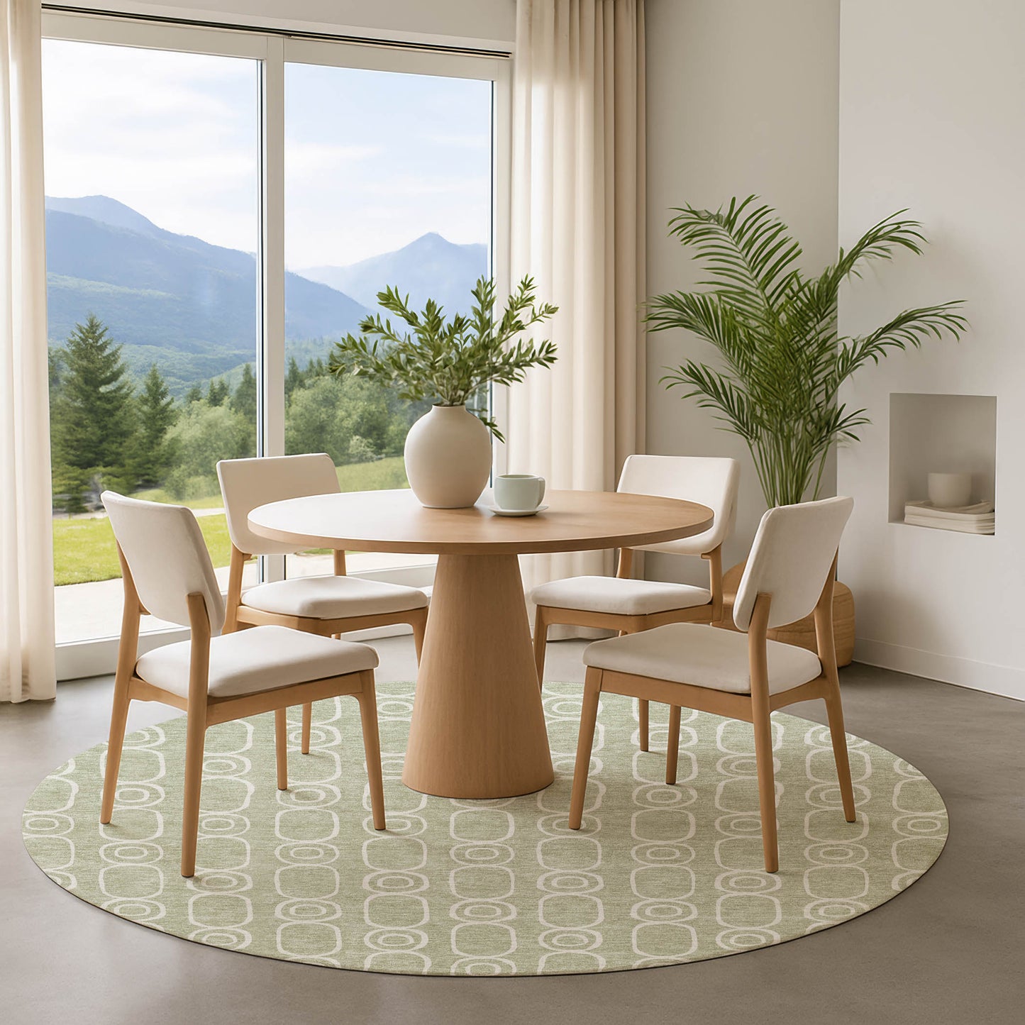 Machine Made The Reserve TR6 Celery - Dalyn Rugs