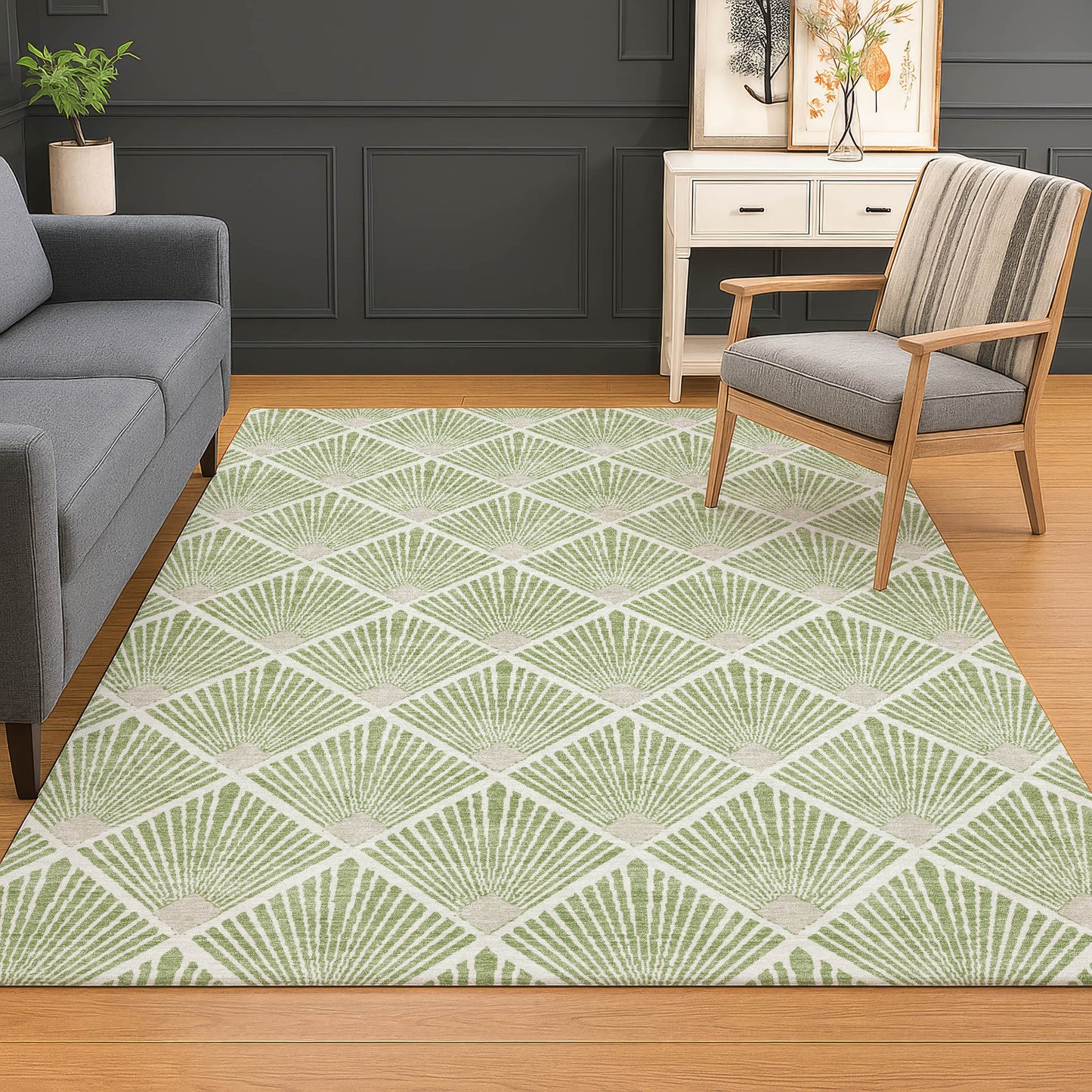 Machine Made The Reserve TR9 Aloe - Dalyn Rugs