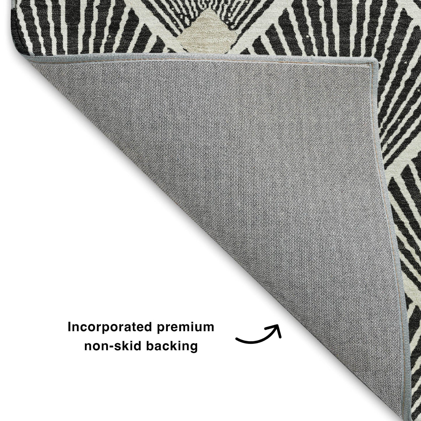 Machine Made The Reserve TR9 Black - Dalyn Rugs