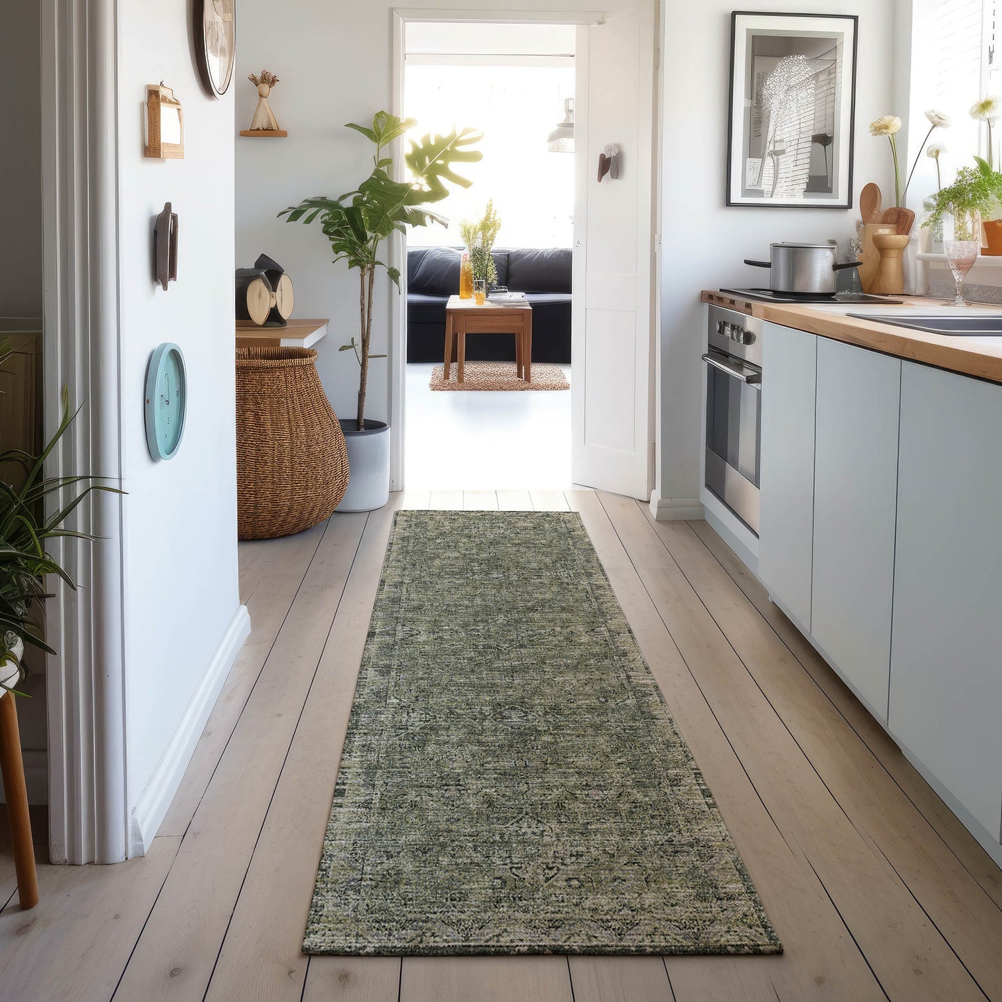 Machine Made Tuscany TU12 Green - Dalyn Rugs