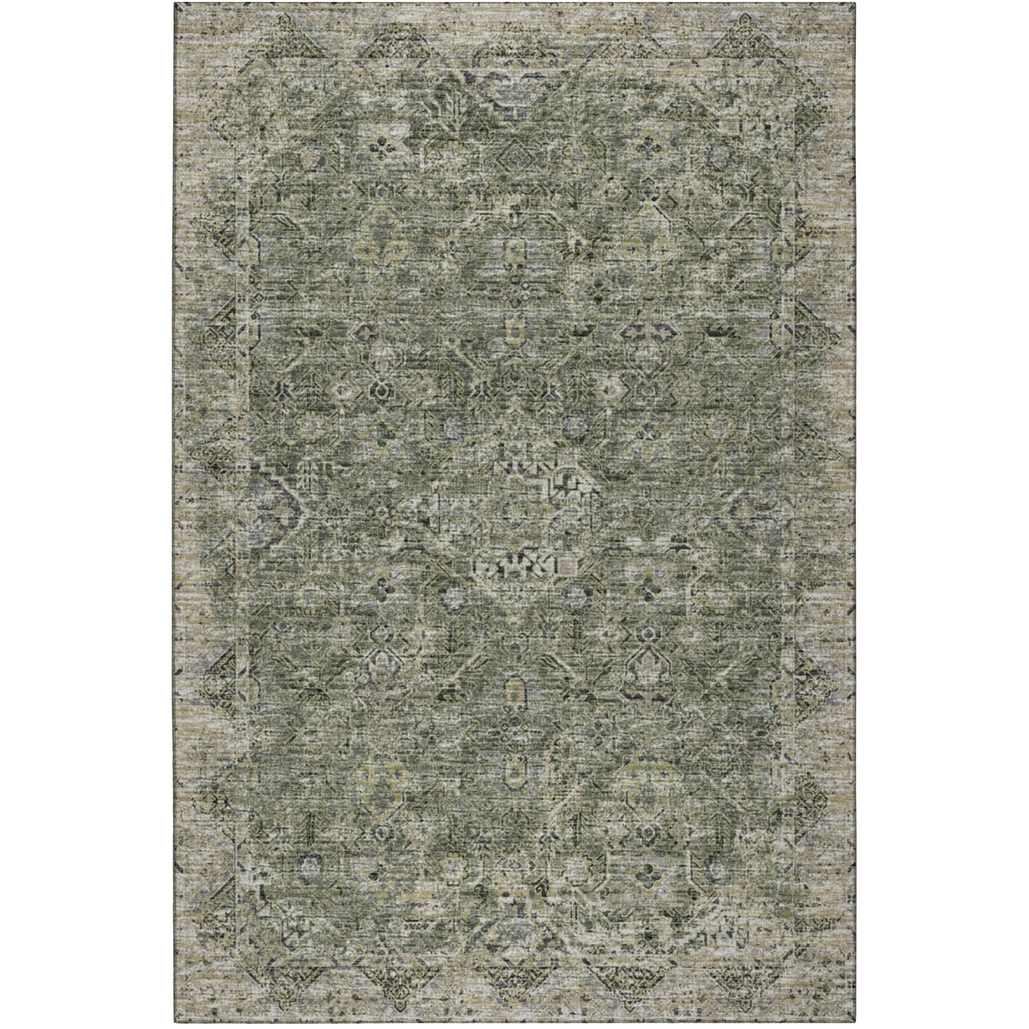 Machine Made Tuscany TU12 Green - Dalyn Rugs