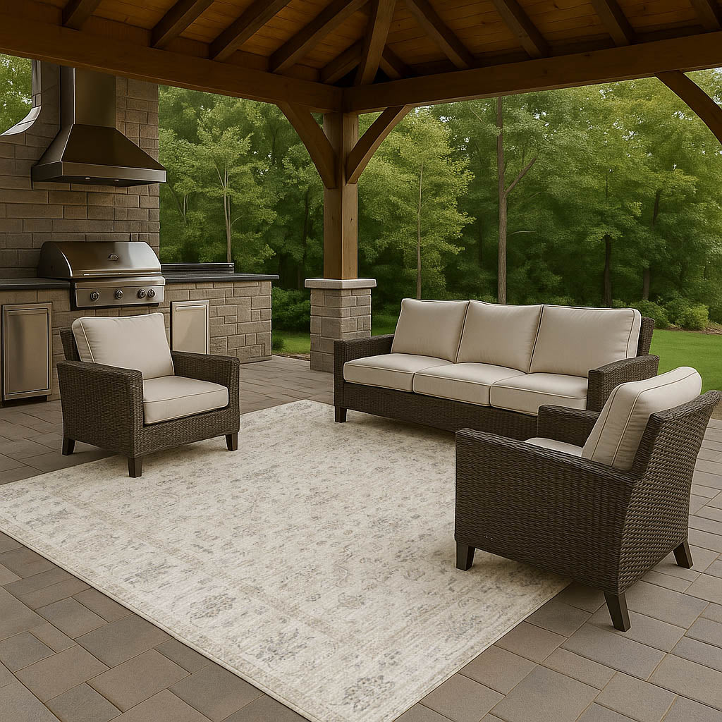 Machine Made Tuscany TU3 Ivory - Dalyn Rugs