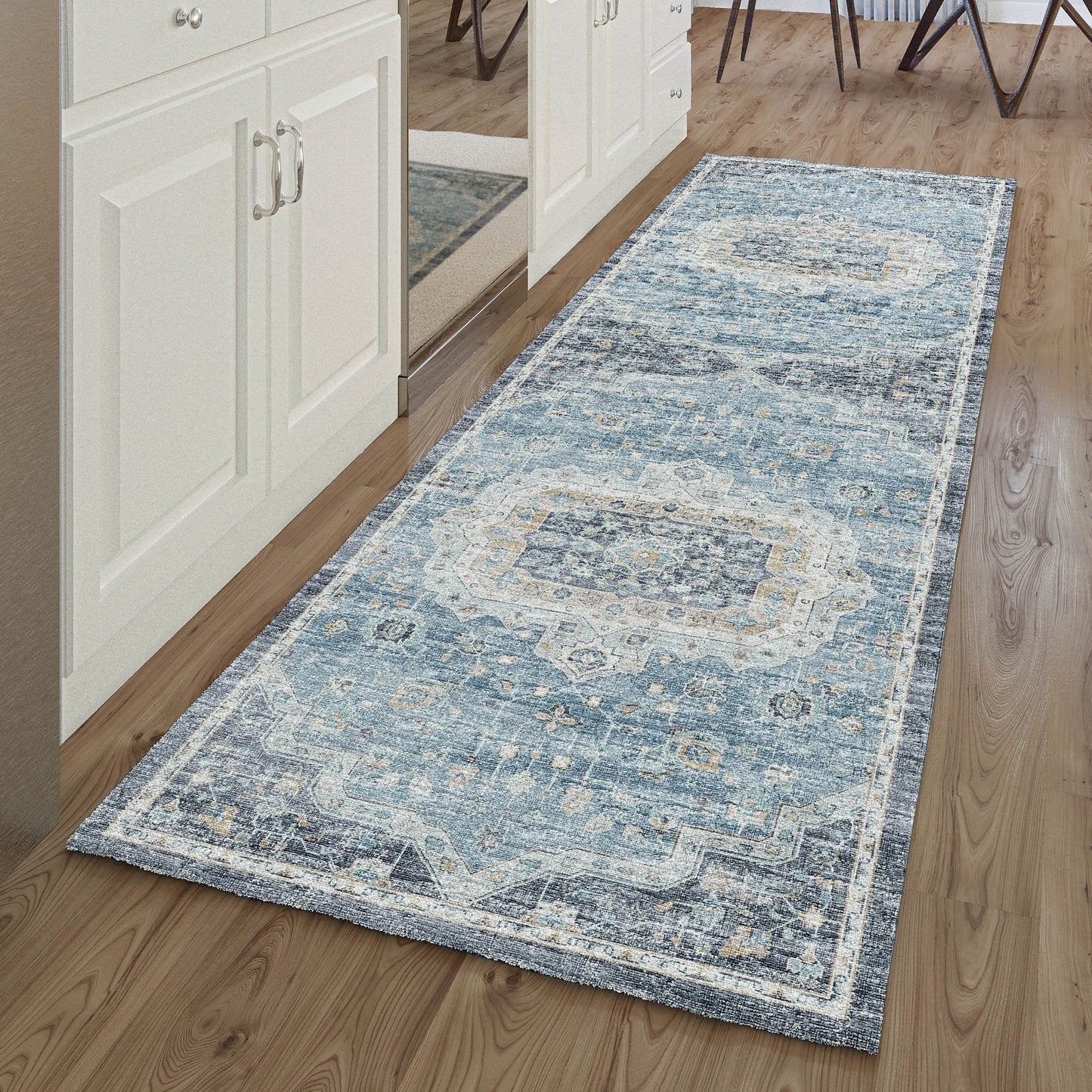 Machine Made Tuscany TU4 Blue - Dalyn Rugs
