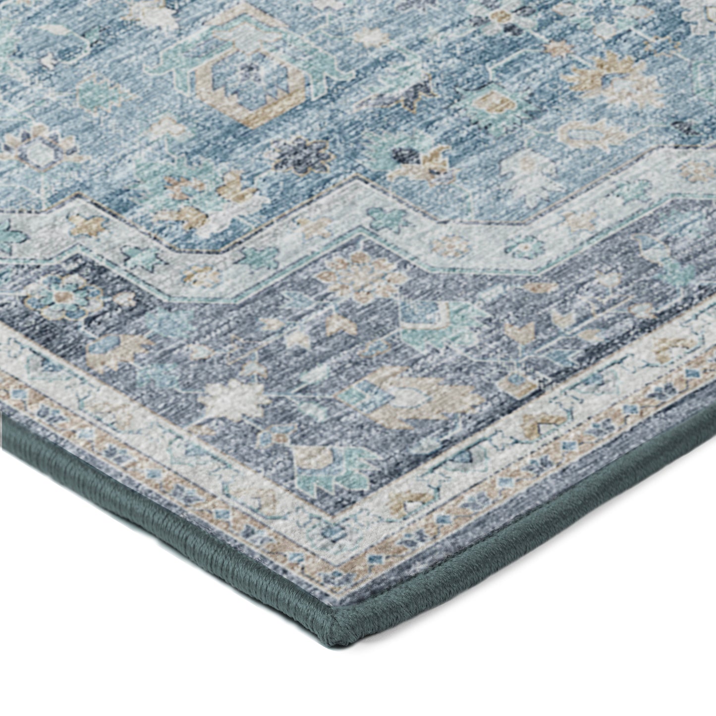 Machine Made Tuscany TU4 Blue - Dalyn Rugs