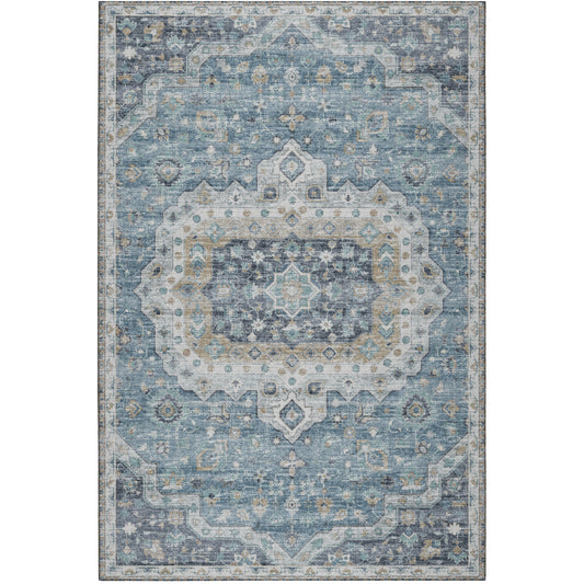 Machine Made Tuscany TU4 Blue - Dalyn Rugs