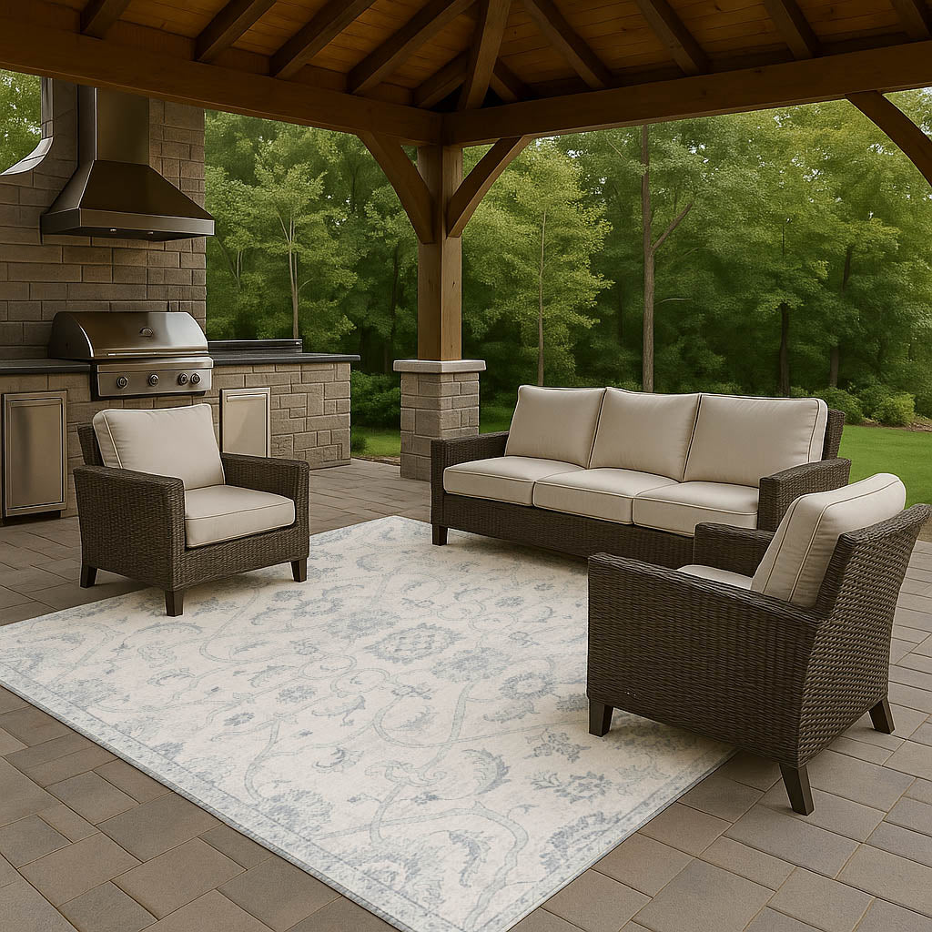 Machine Made Tuscany TU8 Denim - Dalyn Rugs