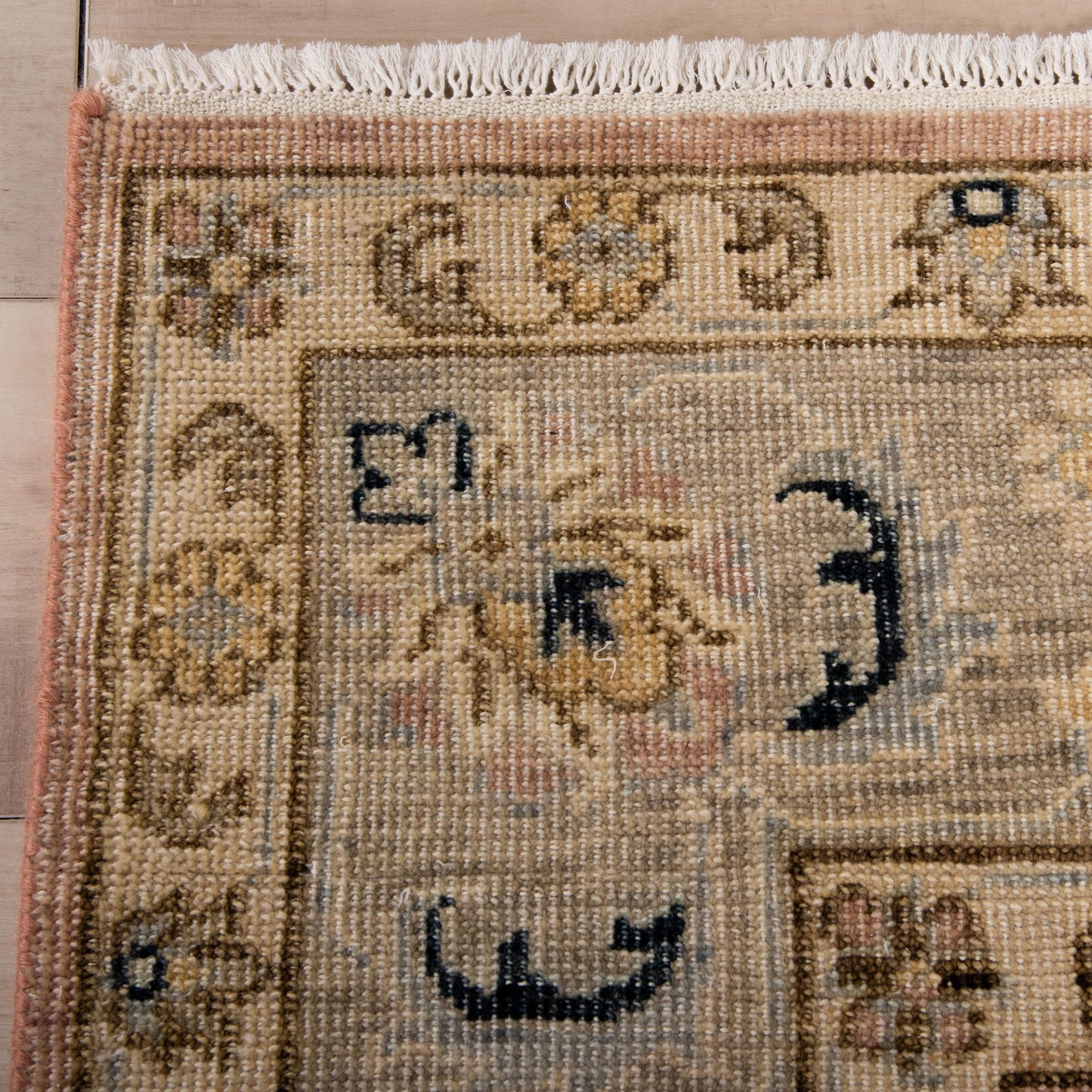 Tuscany TUS711 Dusty Rose Hand Knotted  Rug - Rizzy