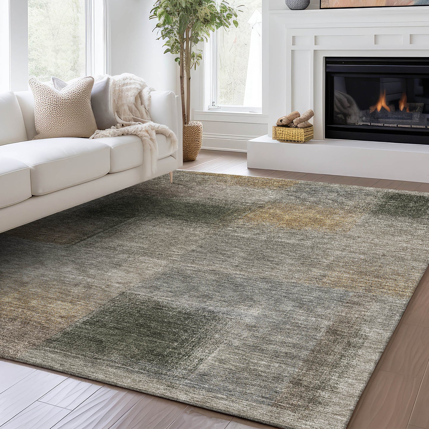 Machine Made Trevi TV10 Mocha - Dalyn Rugs