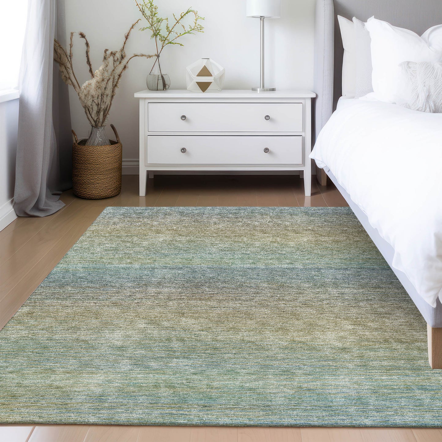 Machine Made Trevi TV11 Blue - Dalyn Rugs