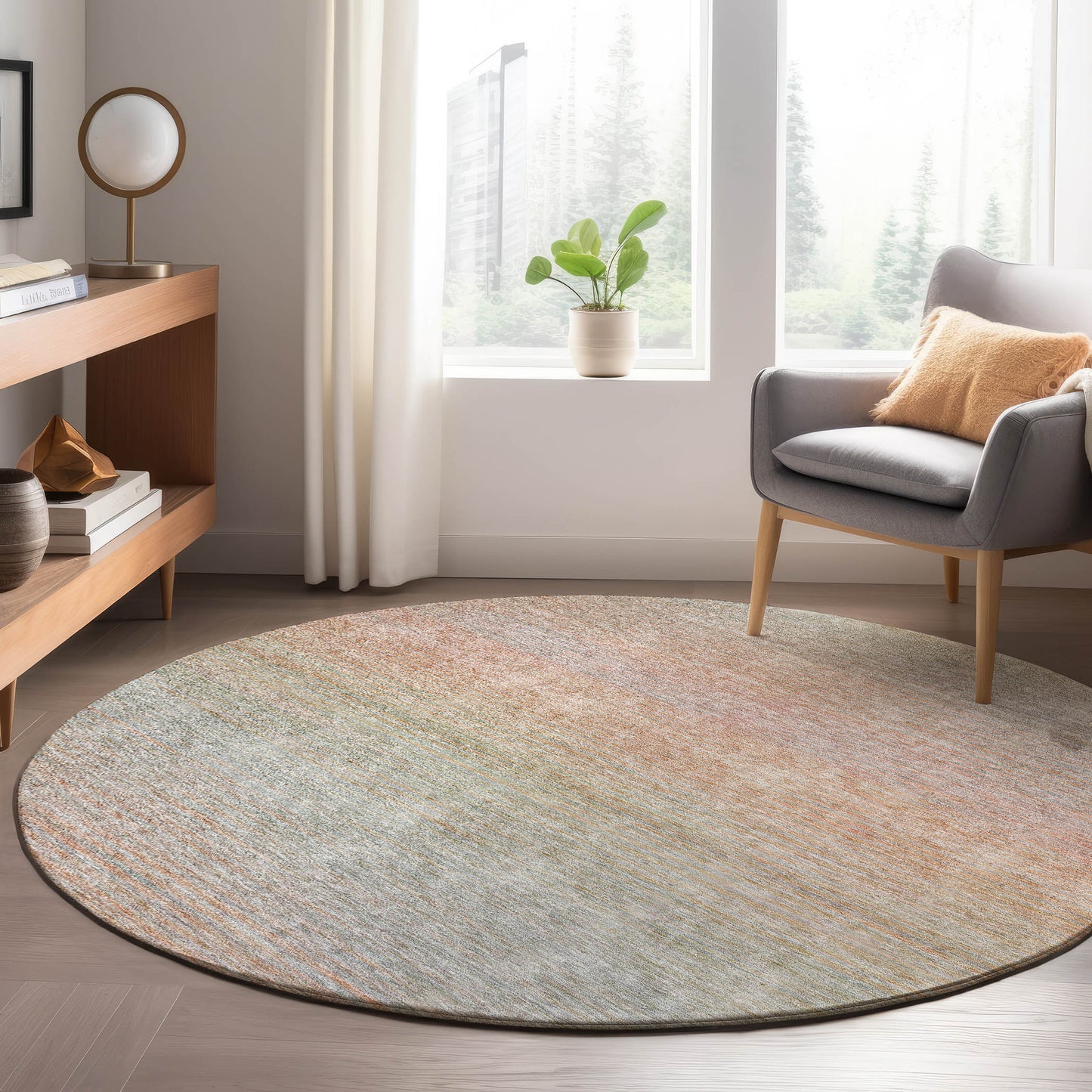 Machine Made Trevi TV11 Coral - Dalyn Rugs