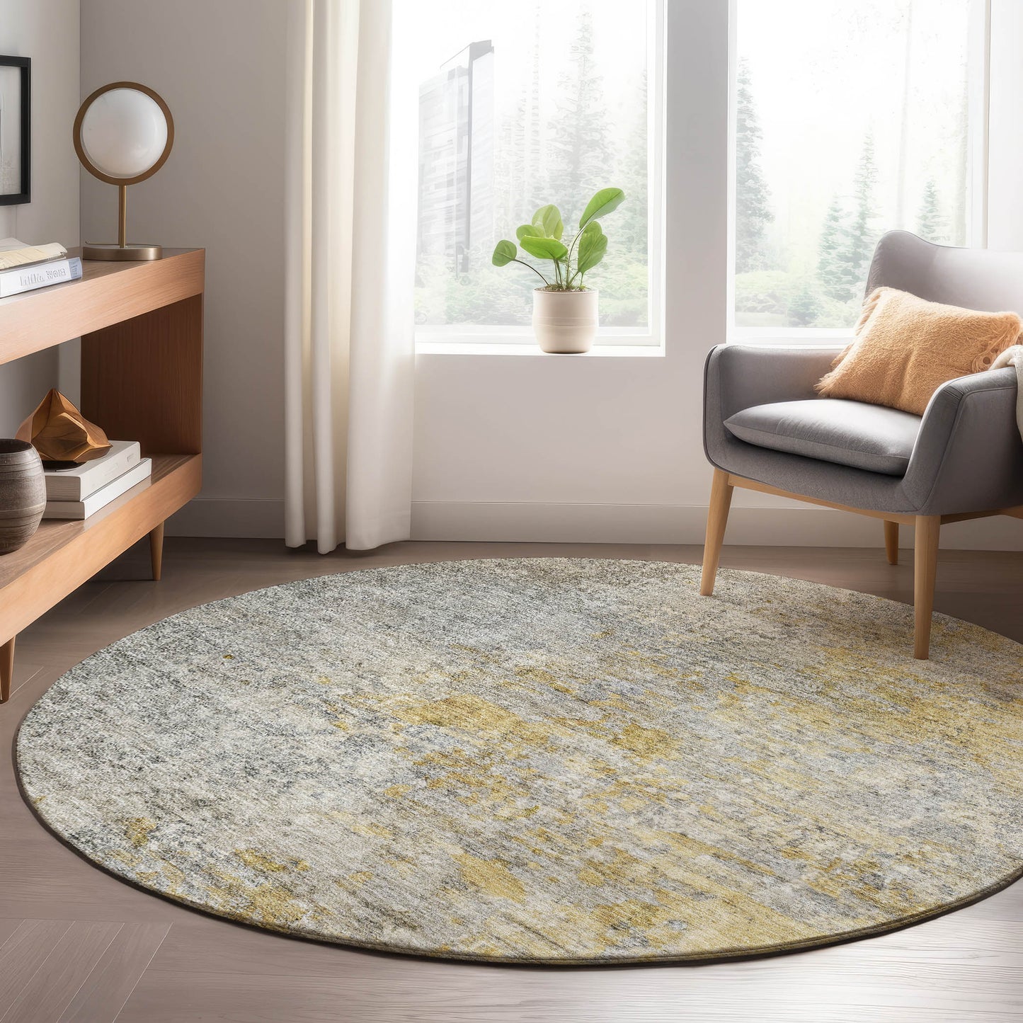 Machine Made Trevi TV13 Gray - Dalyn Rugs
