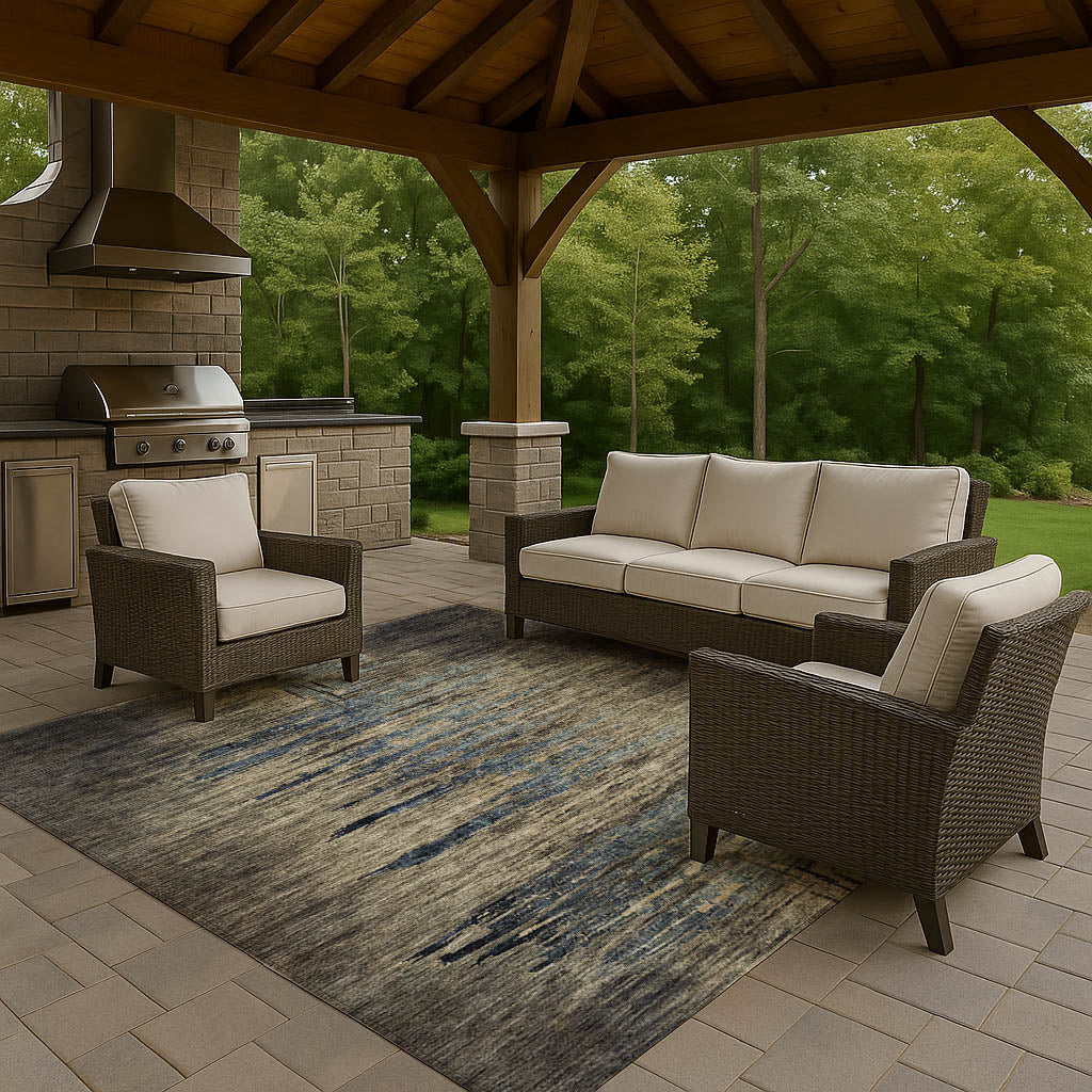 Machine Made Trevi TV14 Coffee - Dalyn Rugs