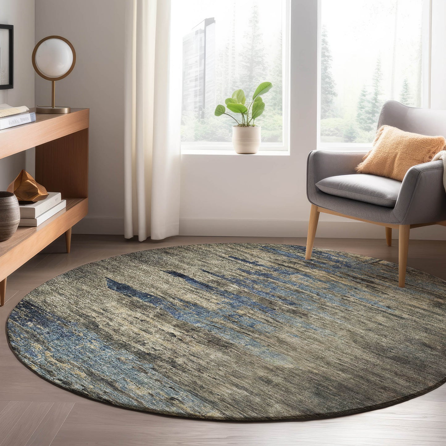 Machine Made Trevi TV14 Coffee - Dalyn Rugs