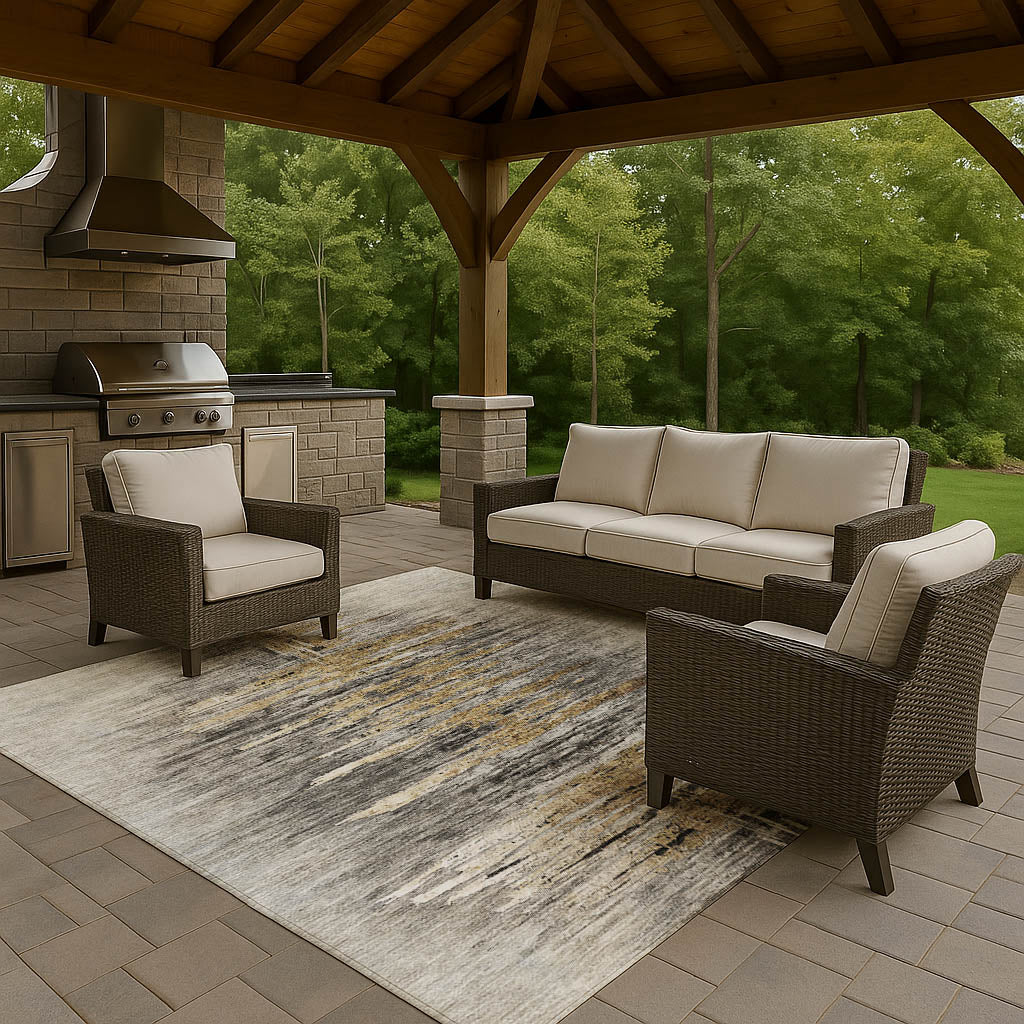 Machine Made Trevi TV14 Gray - Dalyn Rugs