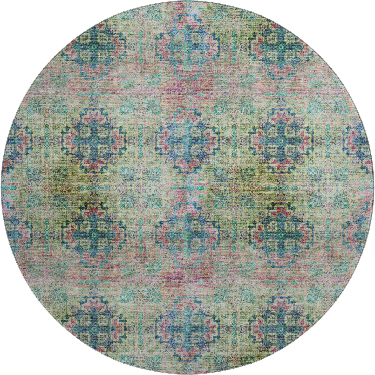 Machine Made Trevi TV16 Green - Dalyn Rugs