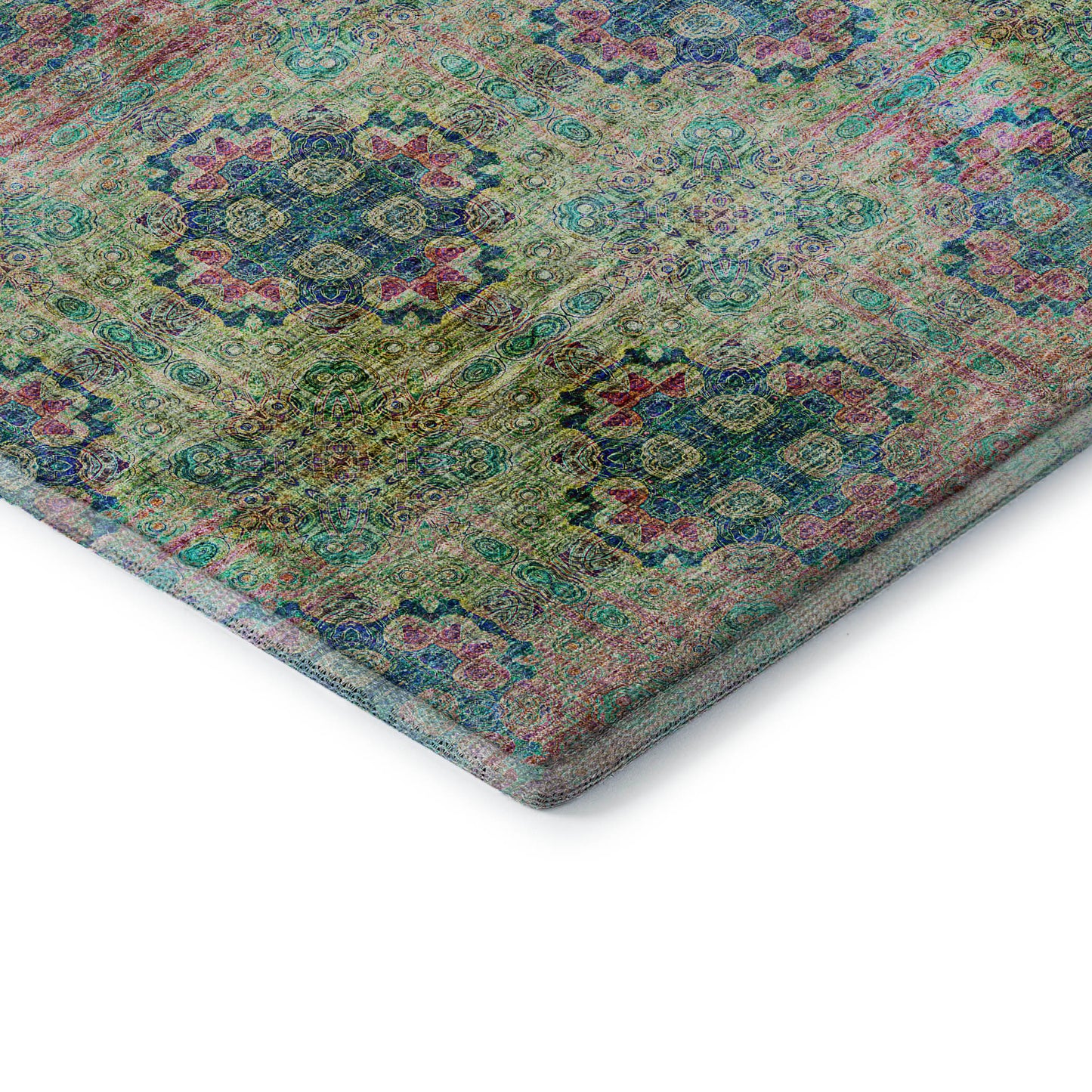 Machine Made Trevi TV16 Green - Dalyn Rugs