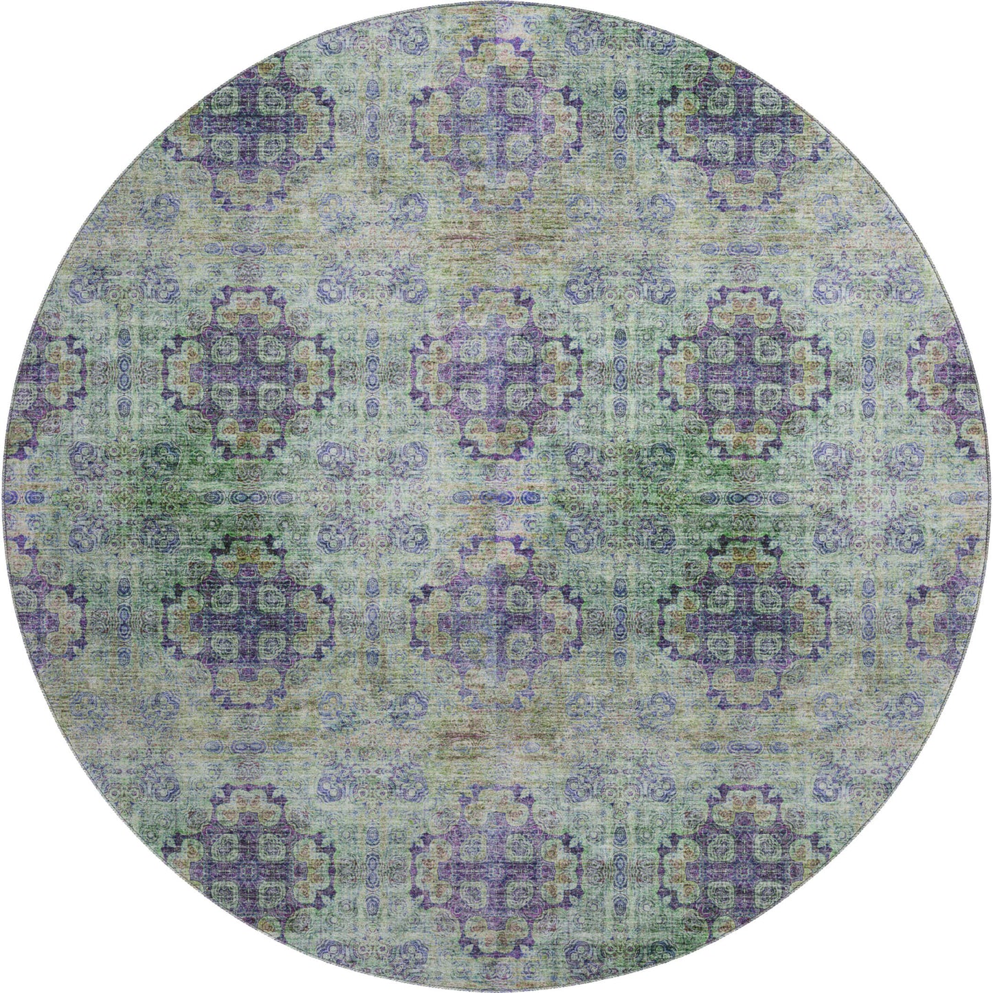 Machine Made Trevi TV16 Purple - Dalyn Rugs