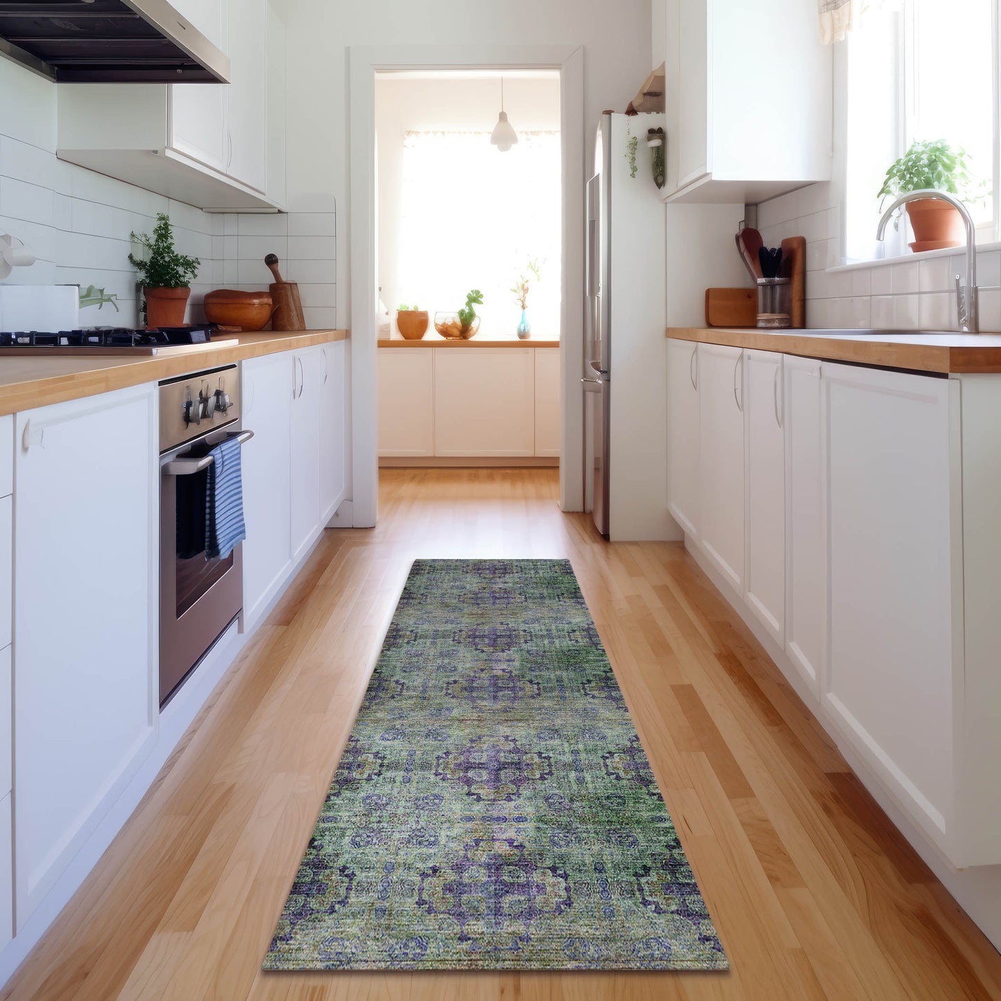 Machine Made Trevi TV16 Purple - Dalyn Rugs