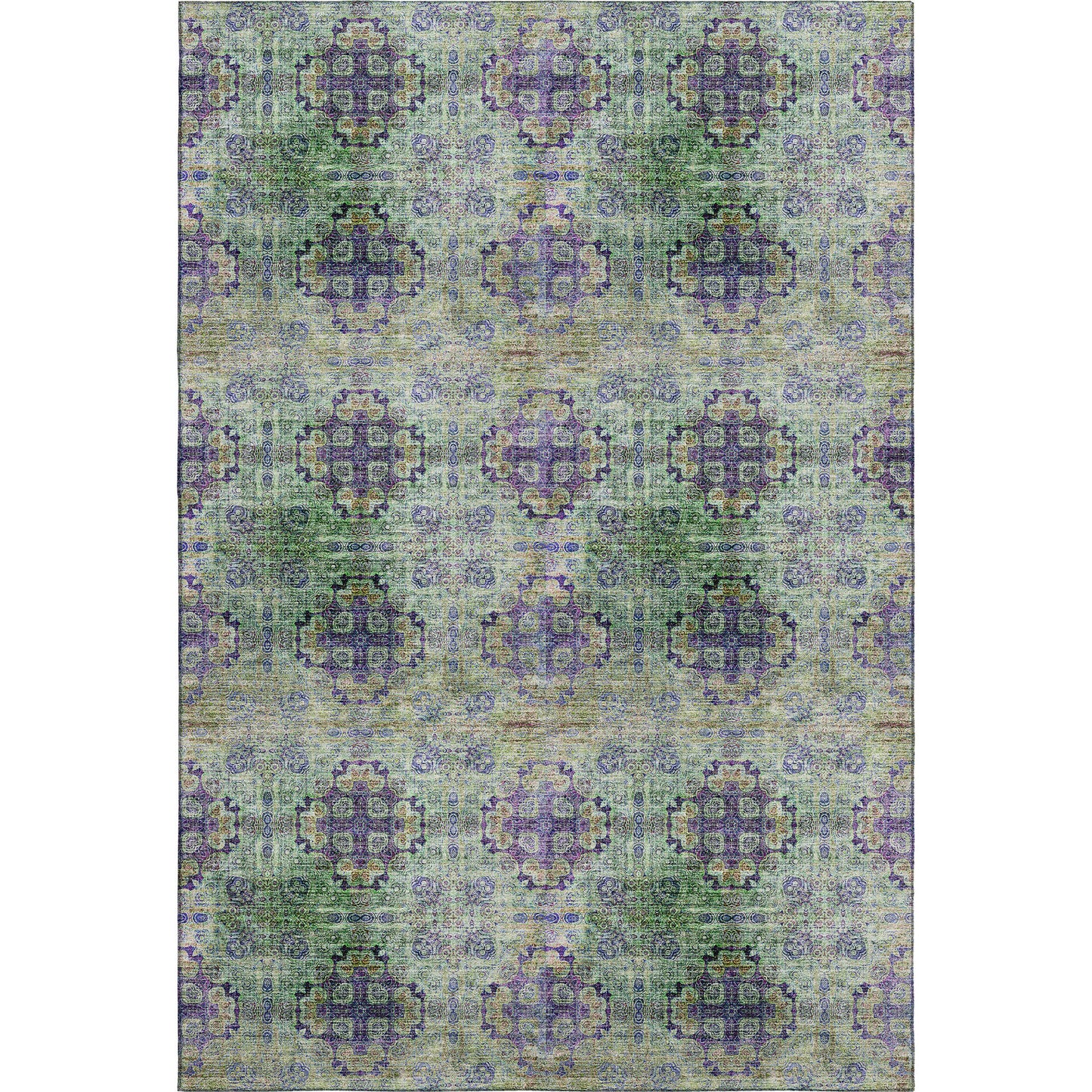 Machine Made Trevi TV16 Purple - Dalyn Rugs