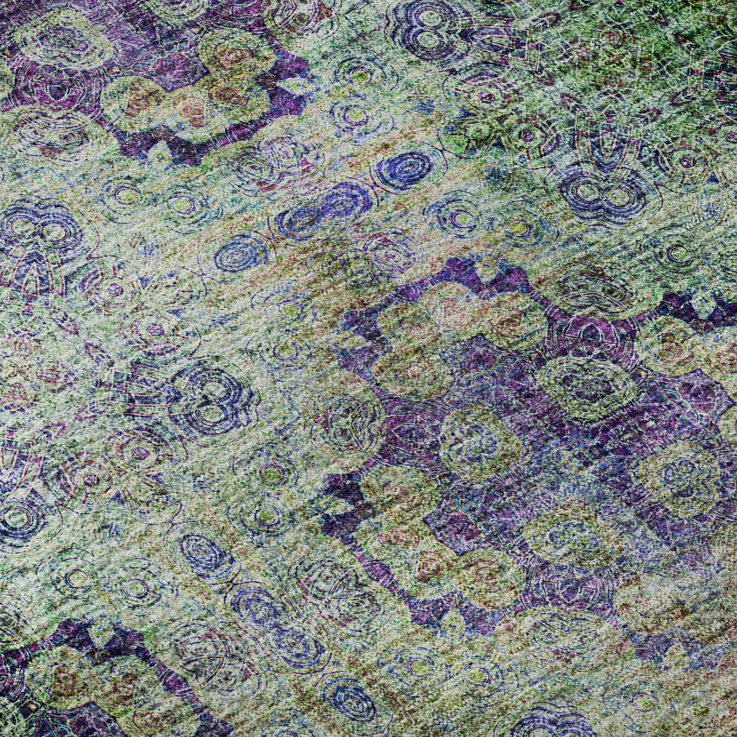 Machine Made Trevi TV16 Purple - Dalyn Rugs