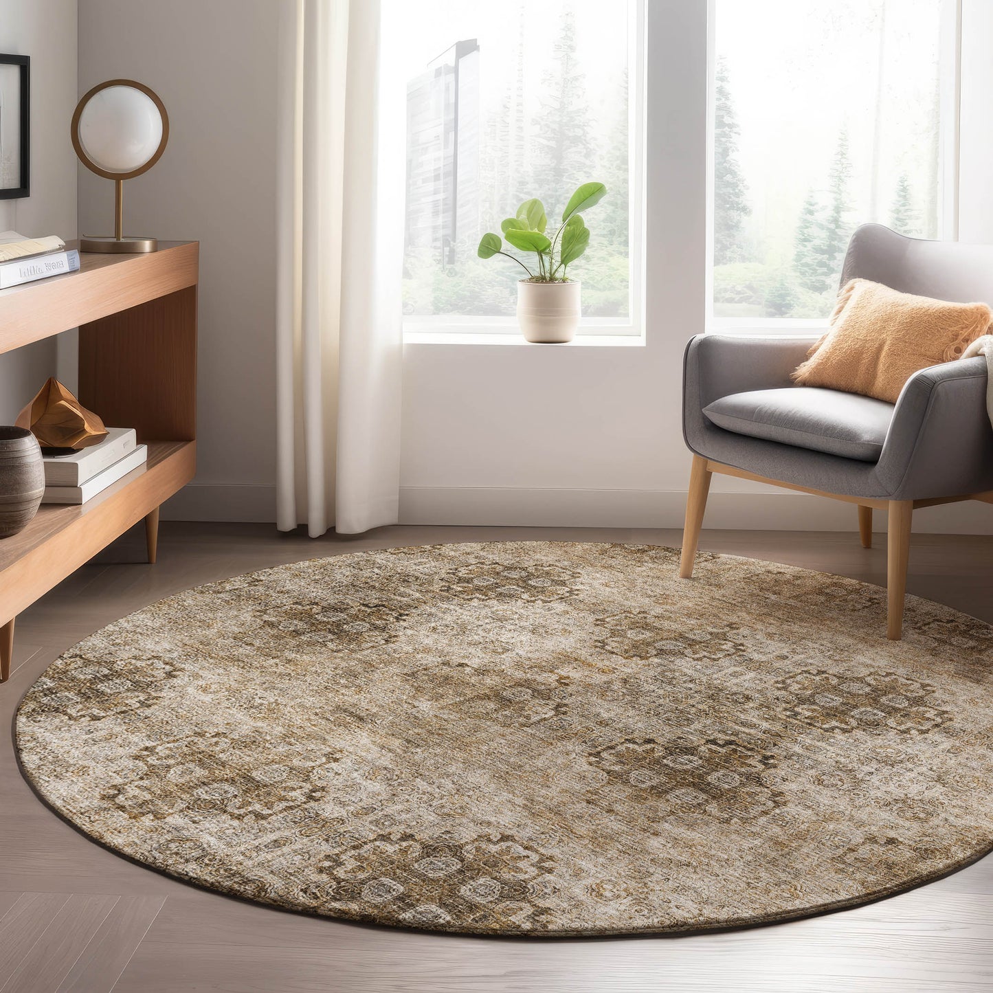 Machine Made Trevi TV16 Taupe - Dalyn Rugs