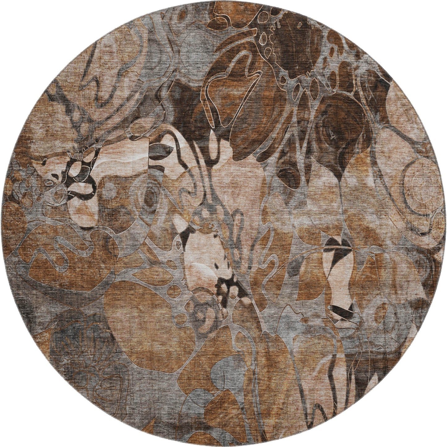 Machine Made Trevi TV17 Paprika - Dalyn Rugs