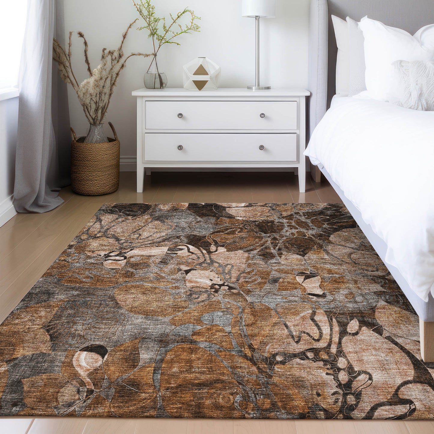 Machine Made Trevi TV17 Paprika - Dalyn Rugs