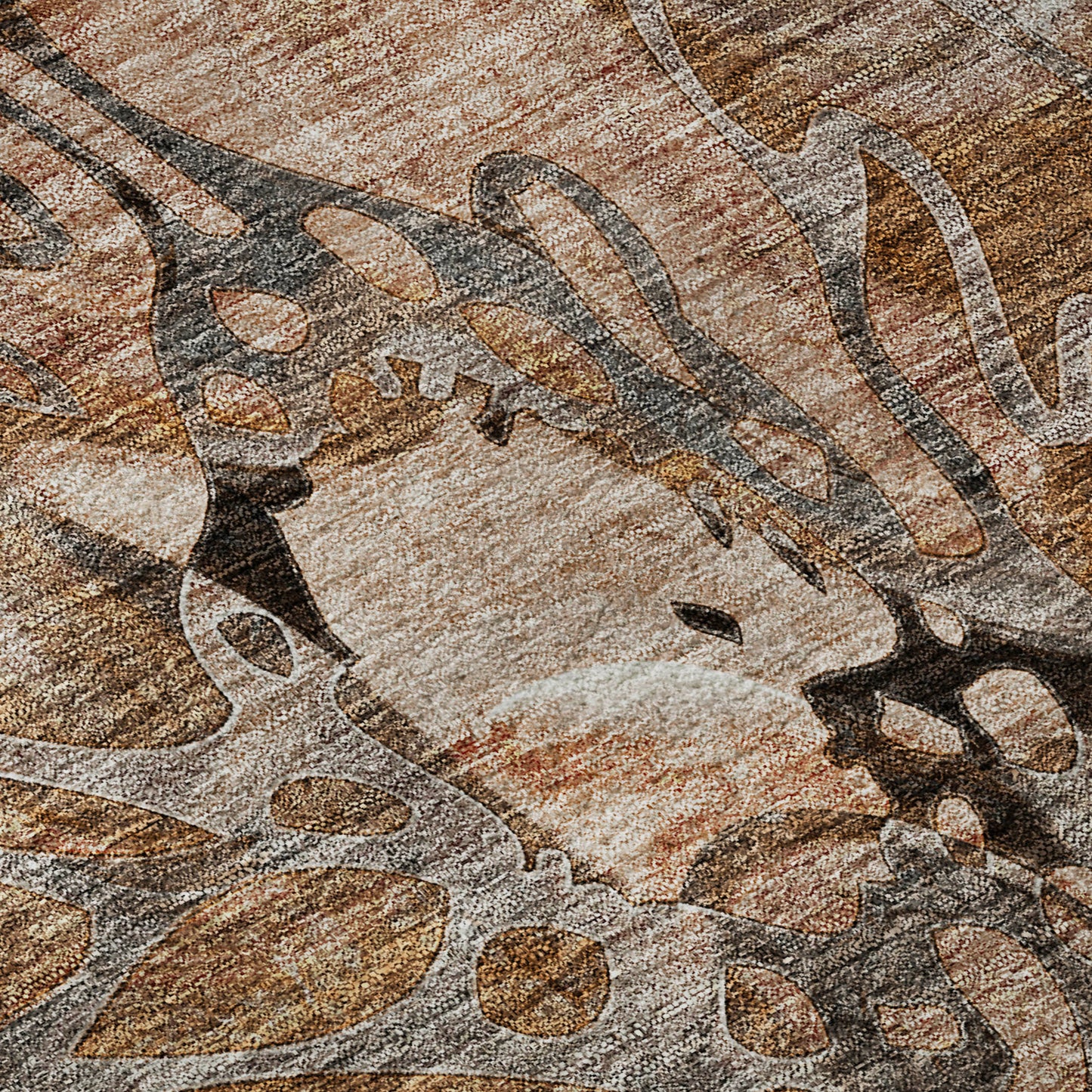 Machine Made Trevi TV17 Paprika - Dalyn Rugs