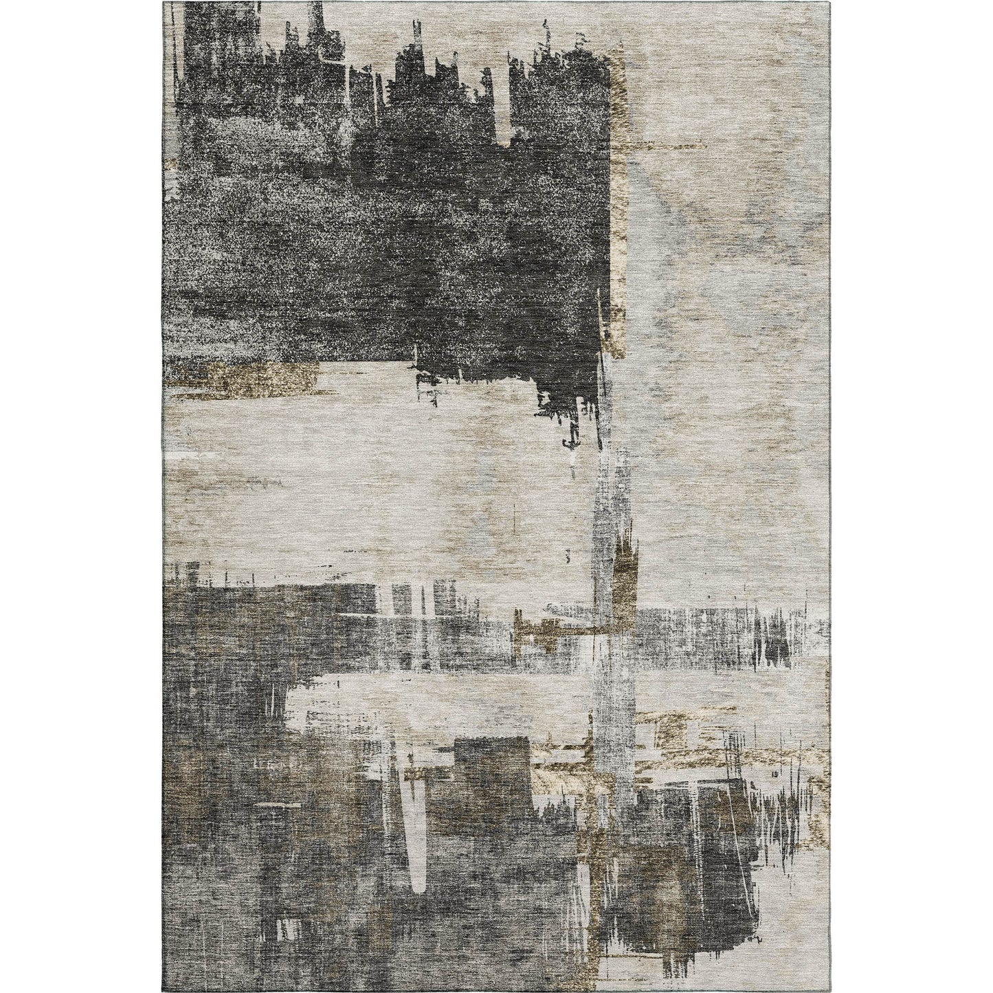 Machine Made Trevi TV18 Gray - Dalyn Rugs