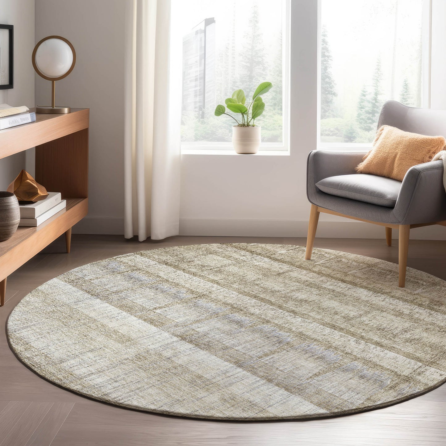 Machine Made Trevi TV19 Taupe - Dalyn Rugs