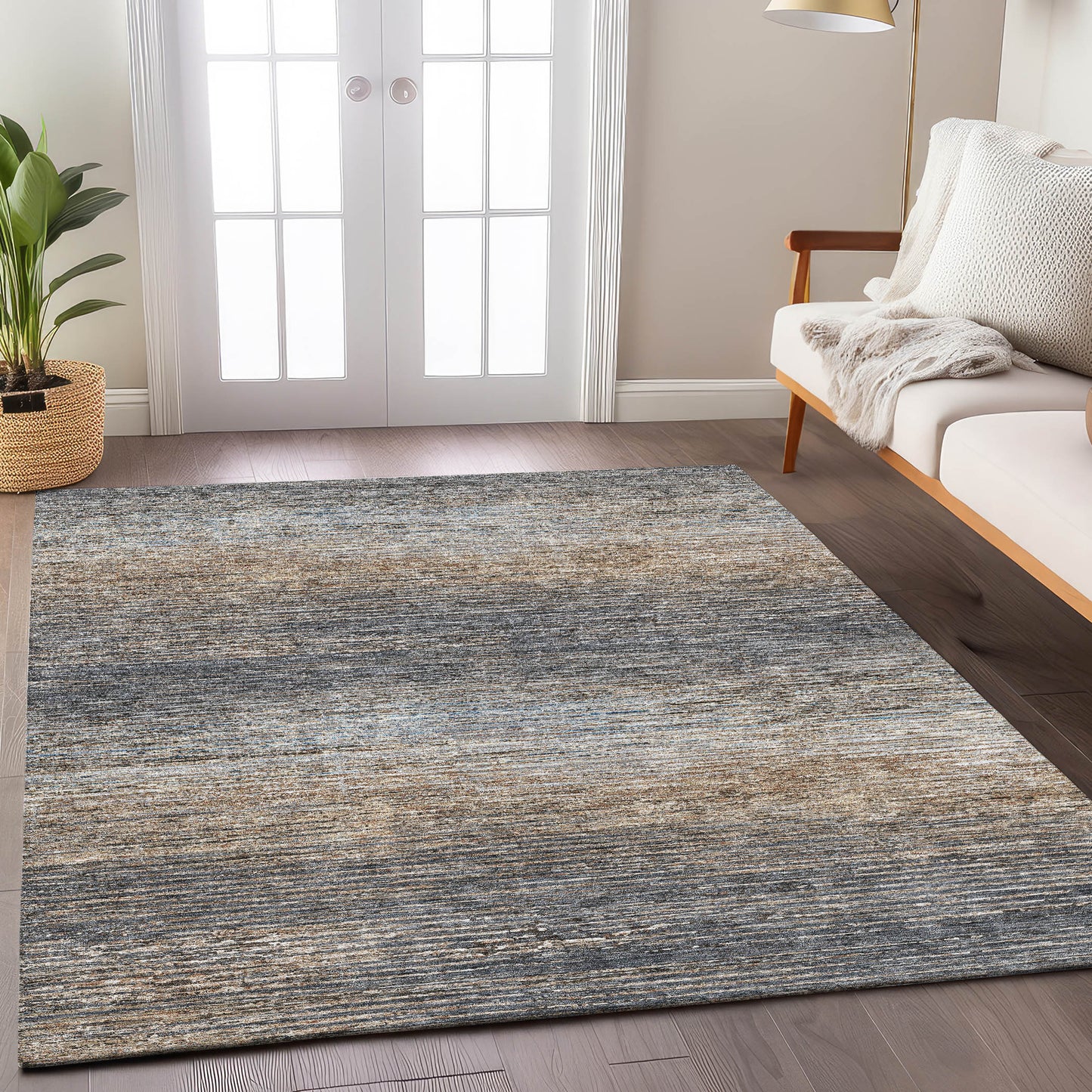 Machine Made Trevi TV1 Pewter - Dalyn Rugs