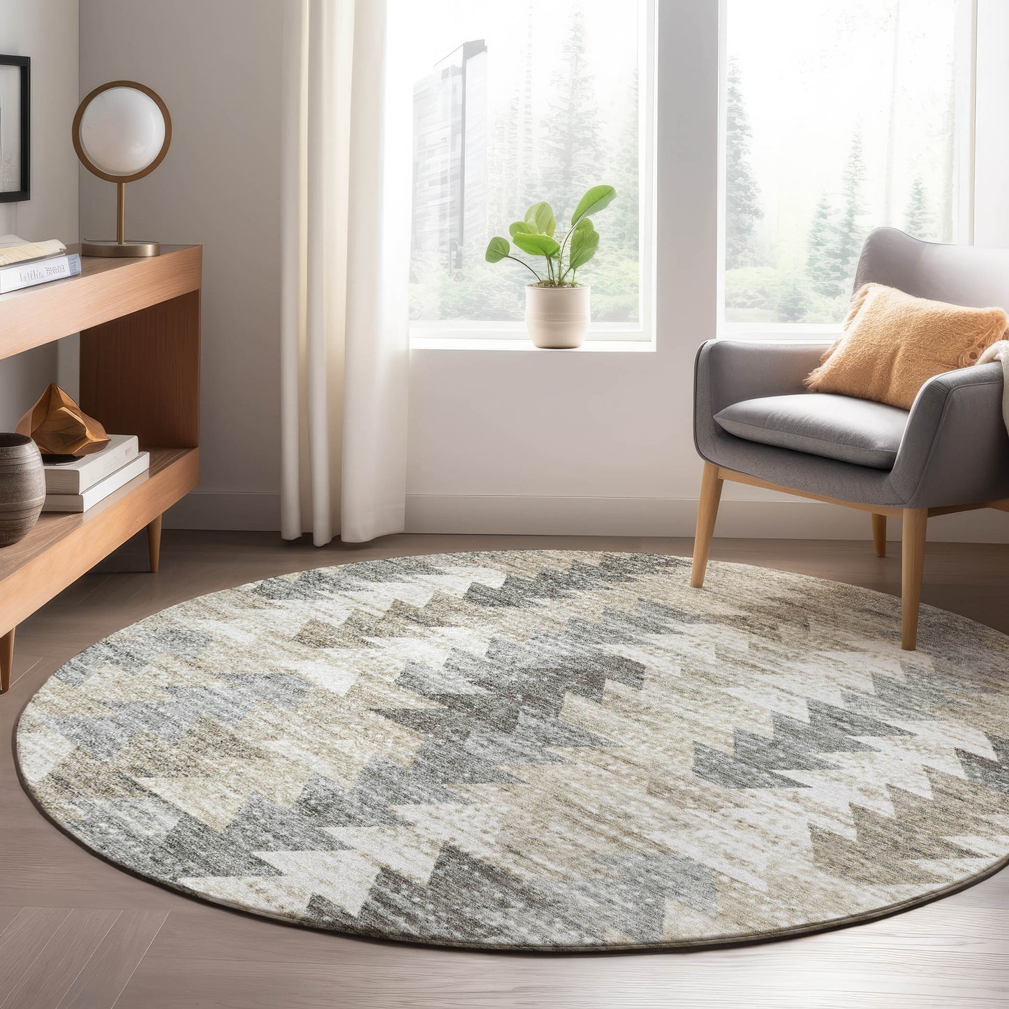 Machine Made Trevi TV20 Taupe - Dalyn Rugs