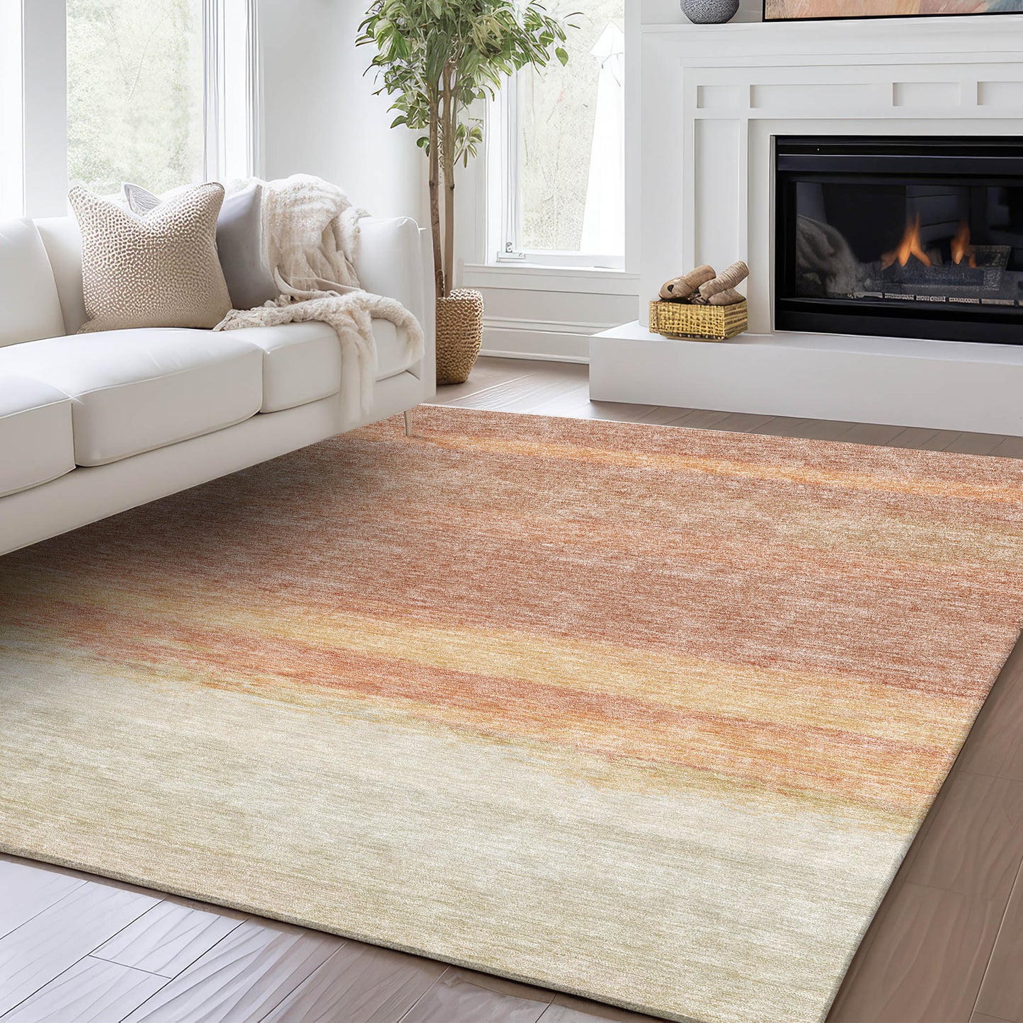 Machine Made Trevi TV2 Salmon - Dalyn Rugs