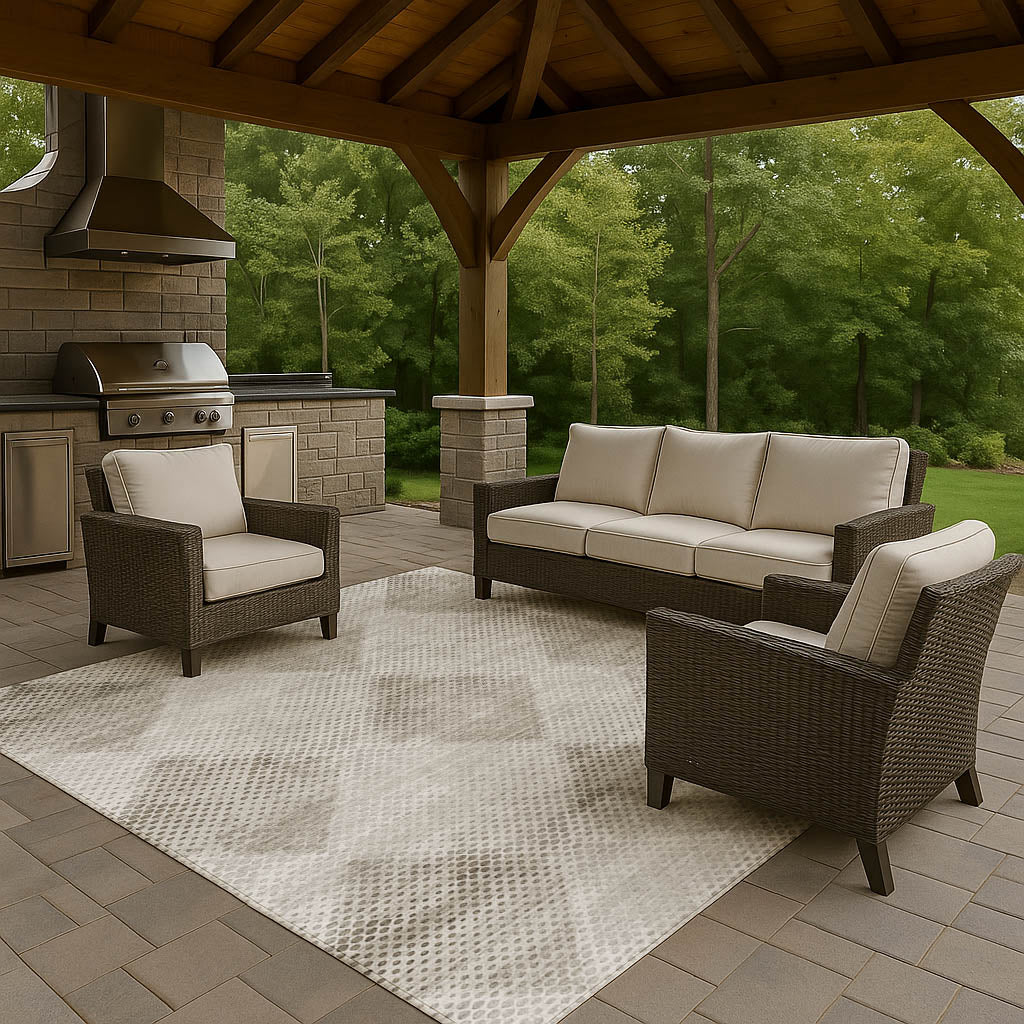 Machine Made Trevi TV4 Gray - Dalyn Rugs