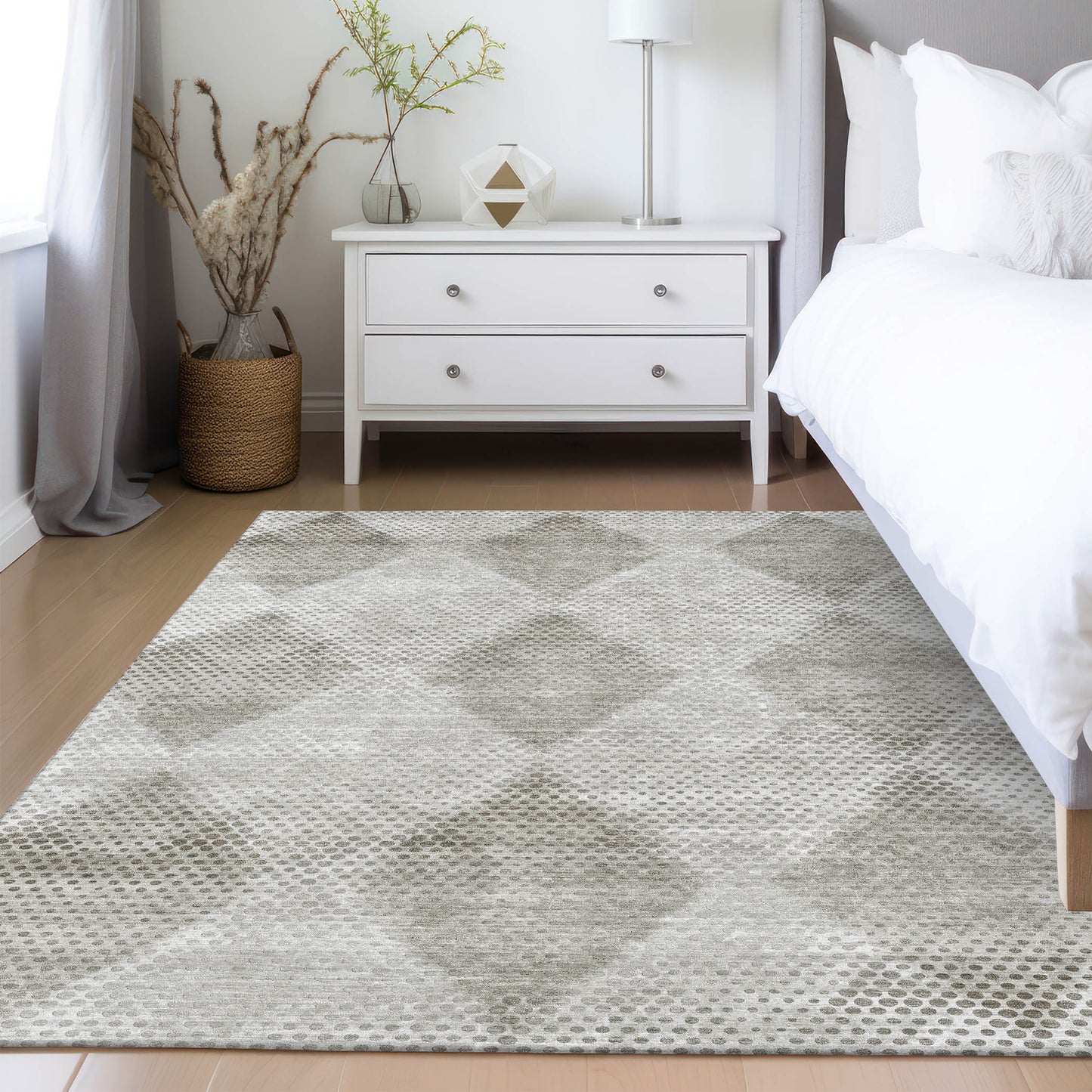 Machine Made Trevi TV4 Gray - Dalyn Rugs