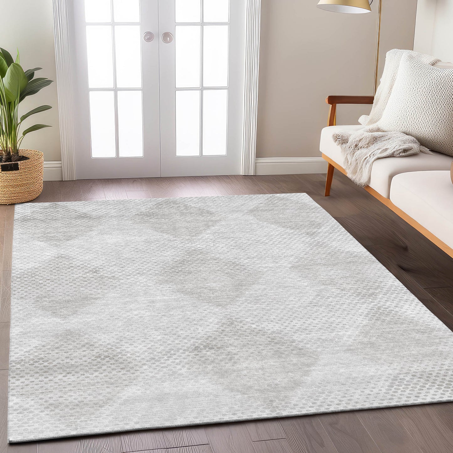 Machine Made Trevi TV4 Ivory - Dalyn Rugs
