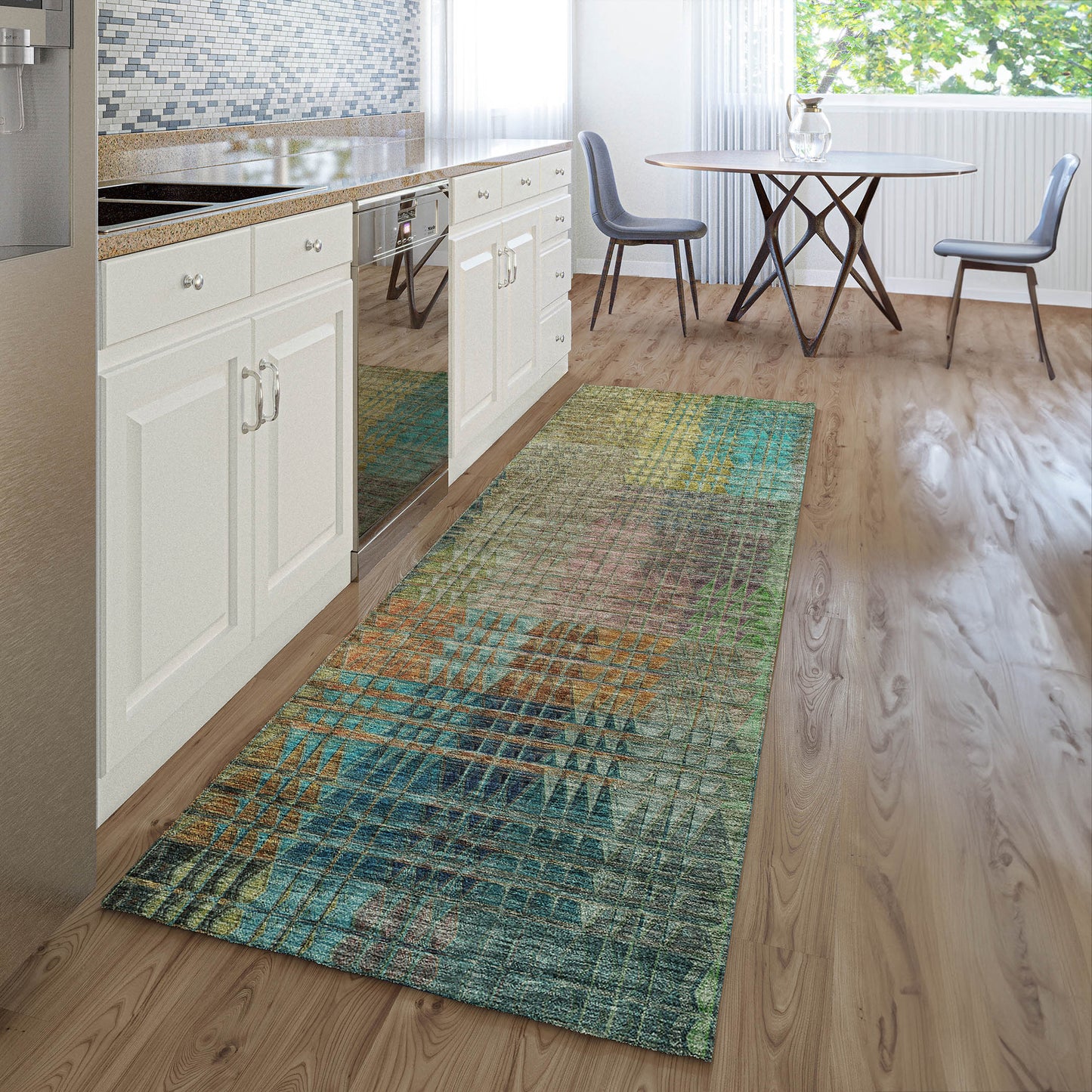 Machine Made Trevi TV6 Green - Dalyn Rugs