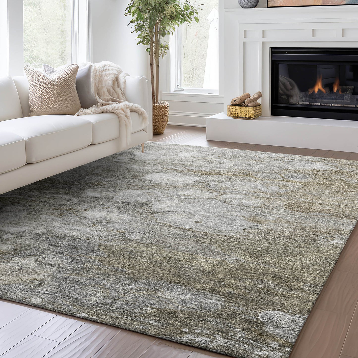 Machine Made Trevi TV7 Taupe - Dalyn Rugs