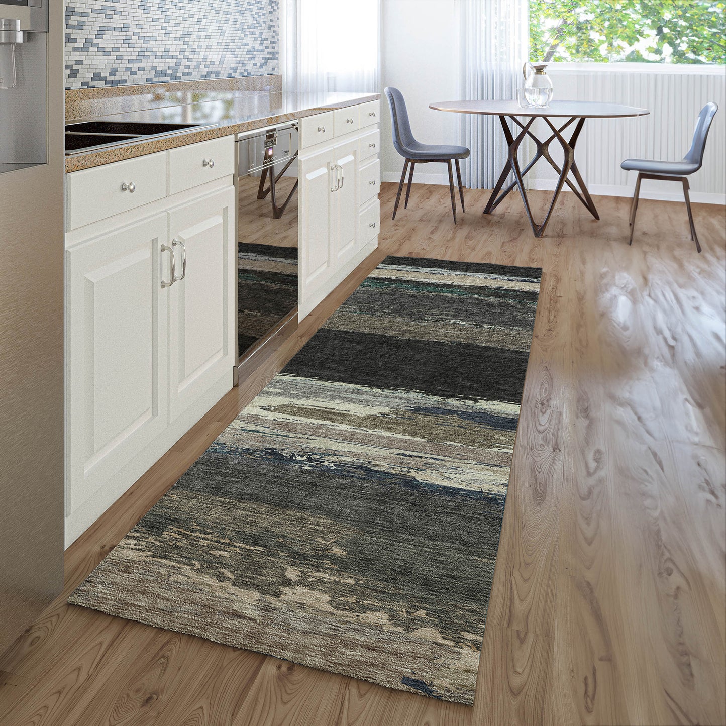 Machine Made Trevi TV8 Black - Dalyn Rugs