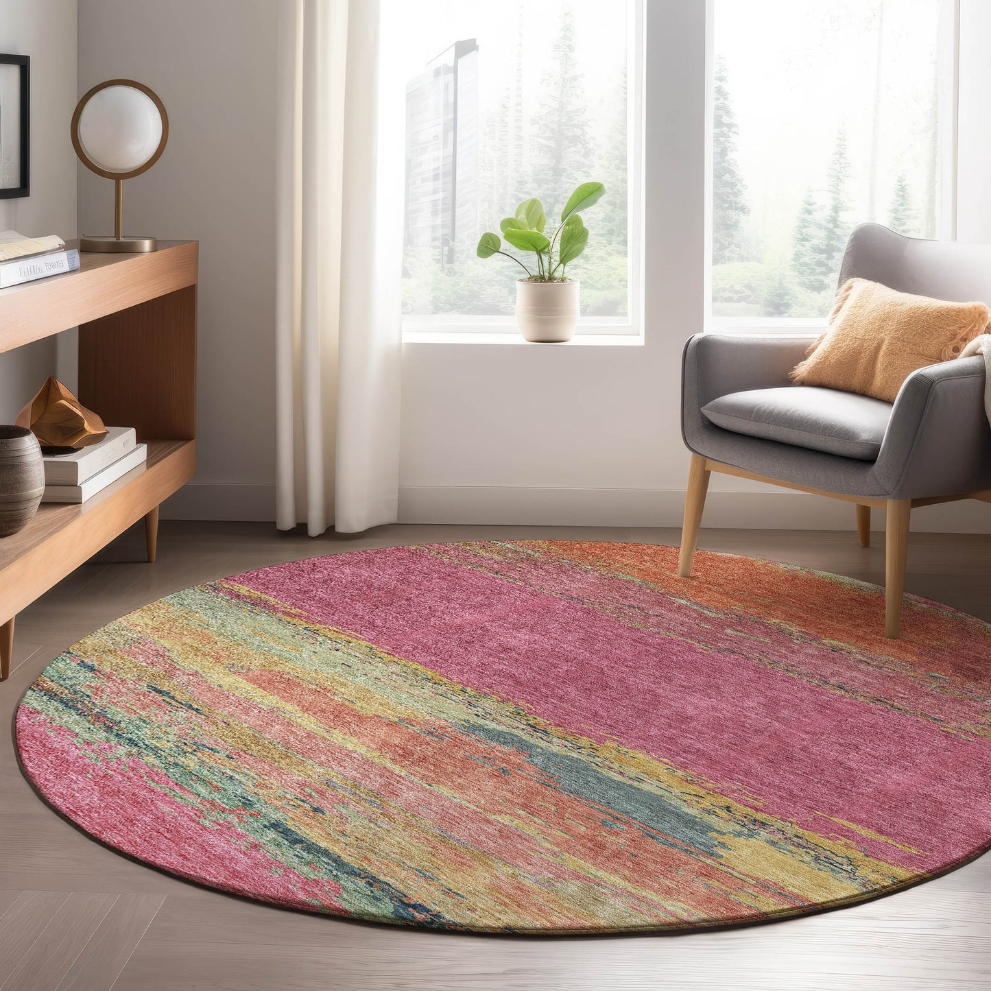 Machine Made Trevi TV8 Blush - Dalyn Rugs
