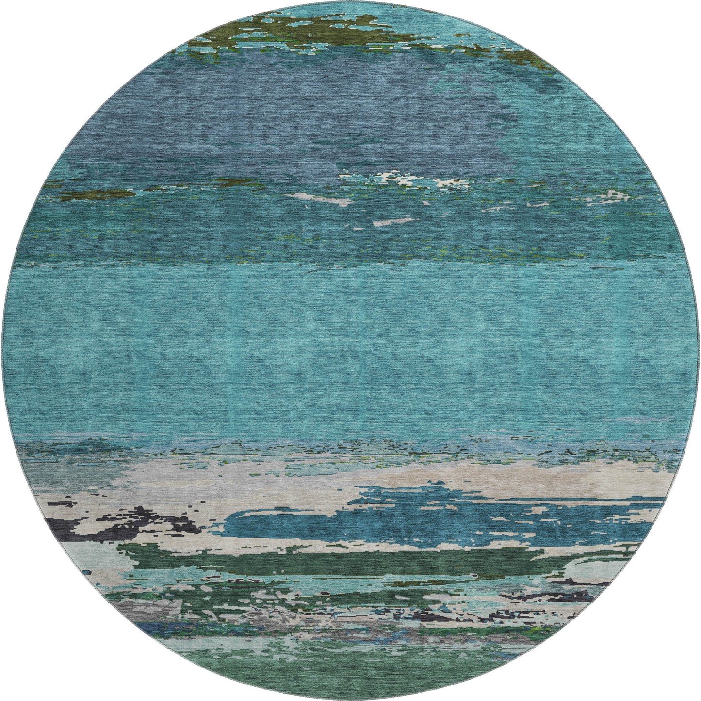 Machine Made Trevi TV8 Teal - Dalyn Rugs
