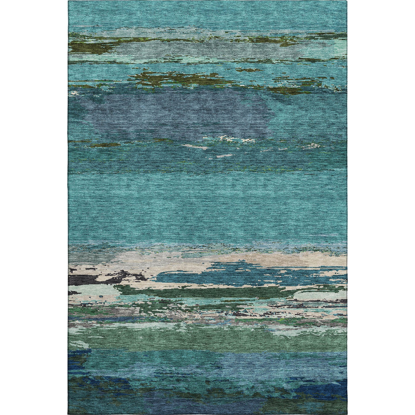 Machine Made Trevi TV8 Teal - Dalyn Rugs